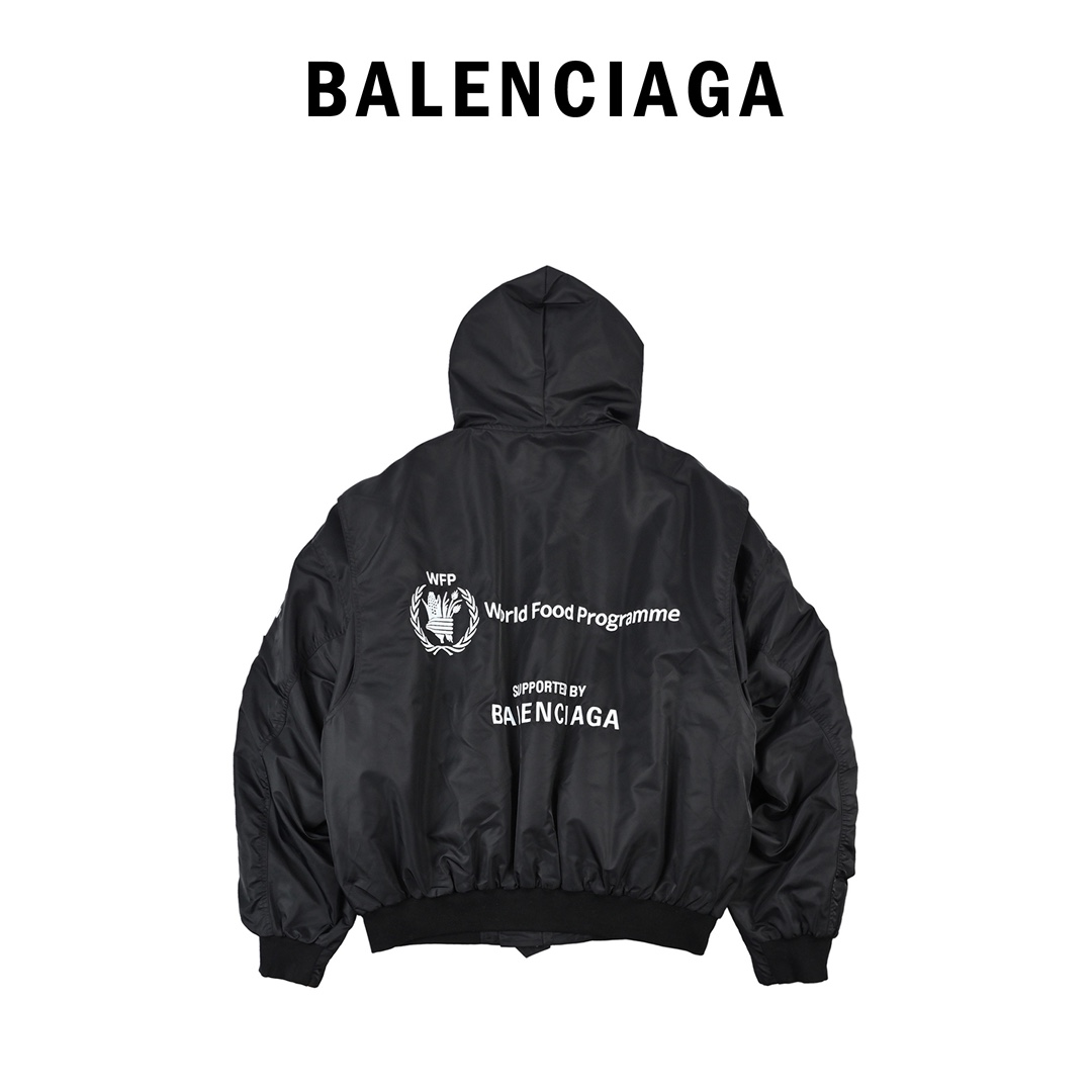 Balenciaga 巴黎世家 BLCG 23FW 粮食署飞行棉服夹克-莆田鞋,莆田鞋货源,高仿鞋,高仿鞋货源,安福档口,莆田高仿鞋,莆田鞋批发,高仿鞋批发,莆田高仿运动鞋,高仿运动鞋,莆田运动鞋 Balenciaga 巴黎世家 BLCG 23FW 粮食署飞行棉服夹克