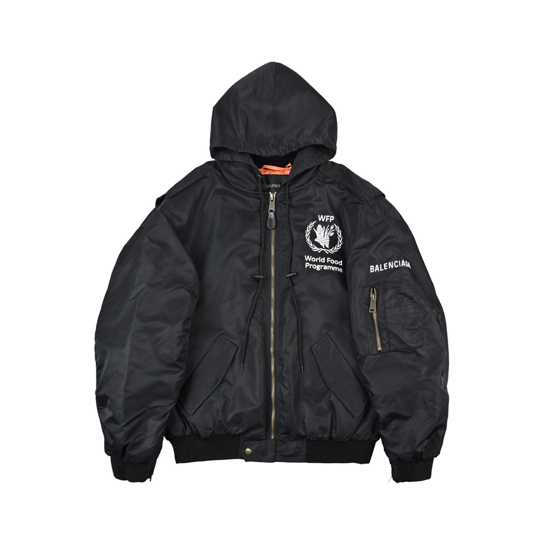 Balenciaga 巴黎世家 BLCG 23FW 粮食署飞行棉服夹克-莆田鞋,莆田鞋货源,高仿鞋,高仿鞋货源,安福档口,莆田高仿鞋,莆田鞋批发,高仿鞋批发,莆田高仿运动鞋,高仿运动鞋,莆田运动鞋 Balenciaga 巴黎世家 BLCG 23FW 粮食署飞行棉服夹克