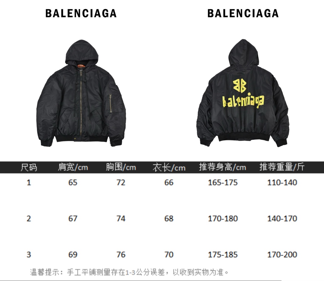 Balenciaga 巴黎世家 BLCG 24FW 美纹纸胶带飞行棉服夹克-莆田鞋,莆田鞋货源,高仿鞋,高仿鞋货源,安福档口,莆田高仿鞋,莆田鞋批发,高仿鞋批发,莆田高仿运动鞋,高仿运动鞋,莆田运动鞋 Balenciaga 巴黎世家 BLCG 24FW 美纹纸胶带飞行棉服夹克