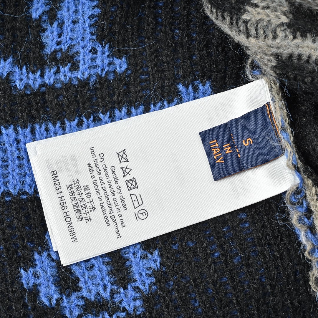 Louis Vuitton/路易威登 24Fw Monogram老花马海毛开衫毛衣-莆田鞋,莆田鞋货源,高仿鞋,高仿鞋货源,安福档口,莆田高仿鞋,莆田鞋批发,高仿鞋批发,莆田高仿运动鞋,高仿运动鞋,莆田运动鞋 Louis Vuitton/路易威登 24Fw Monogram老花马海毛开衫毛衣