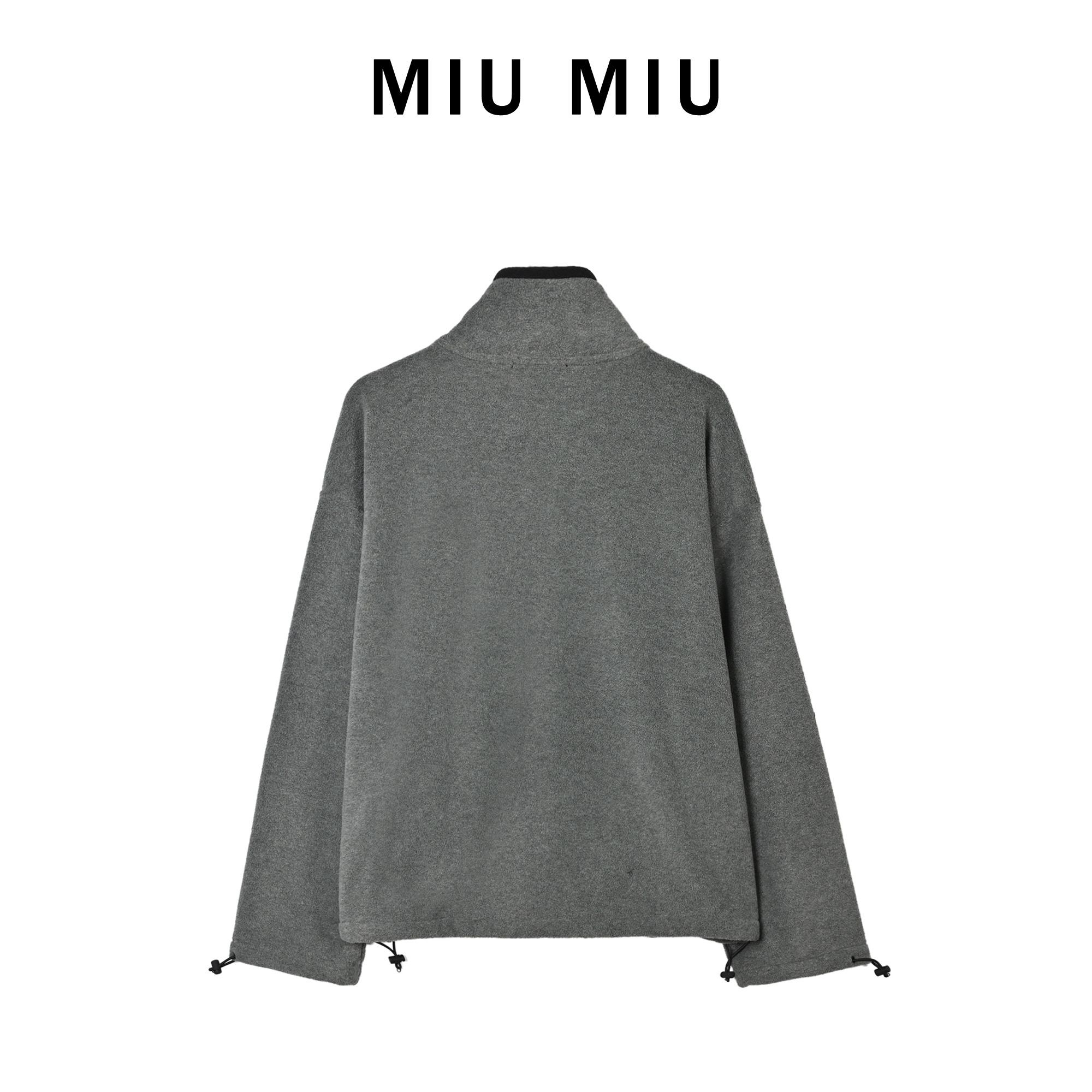 MiuMiu缪缪摇粒绒立领拉链外套 miu家25秋冬360克重磅再生摇粒5mm绒外套-莆田鞋,莆田鞋货源,高仿鞋,高仿鞋货源,安福档口,莆田高仿鞋,莆田鞋批发,高仿鞋批发,莆田高仿运动鞋,高仿运动鞋,莆田运动鞋 MiuMiu缪缪摇粒绒立领拉链外套 miu家25秋冬360克重磅再生摇粒5mm绒外套
