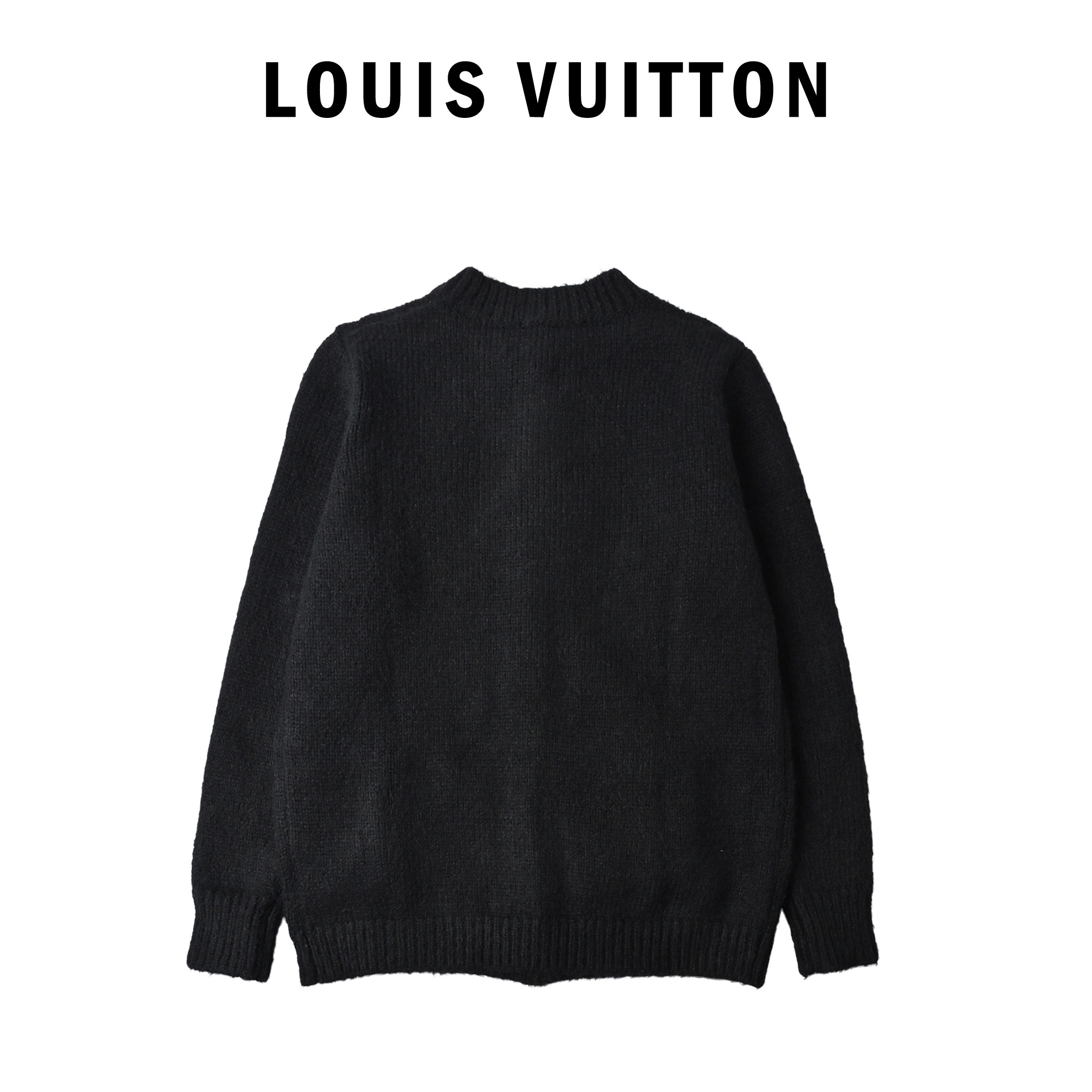 Louis Vuitton路易威登PRECOLL 黑色针织开衫