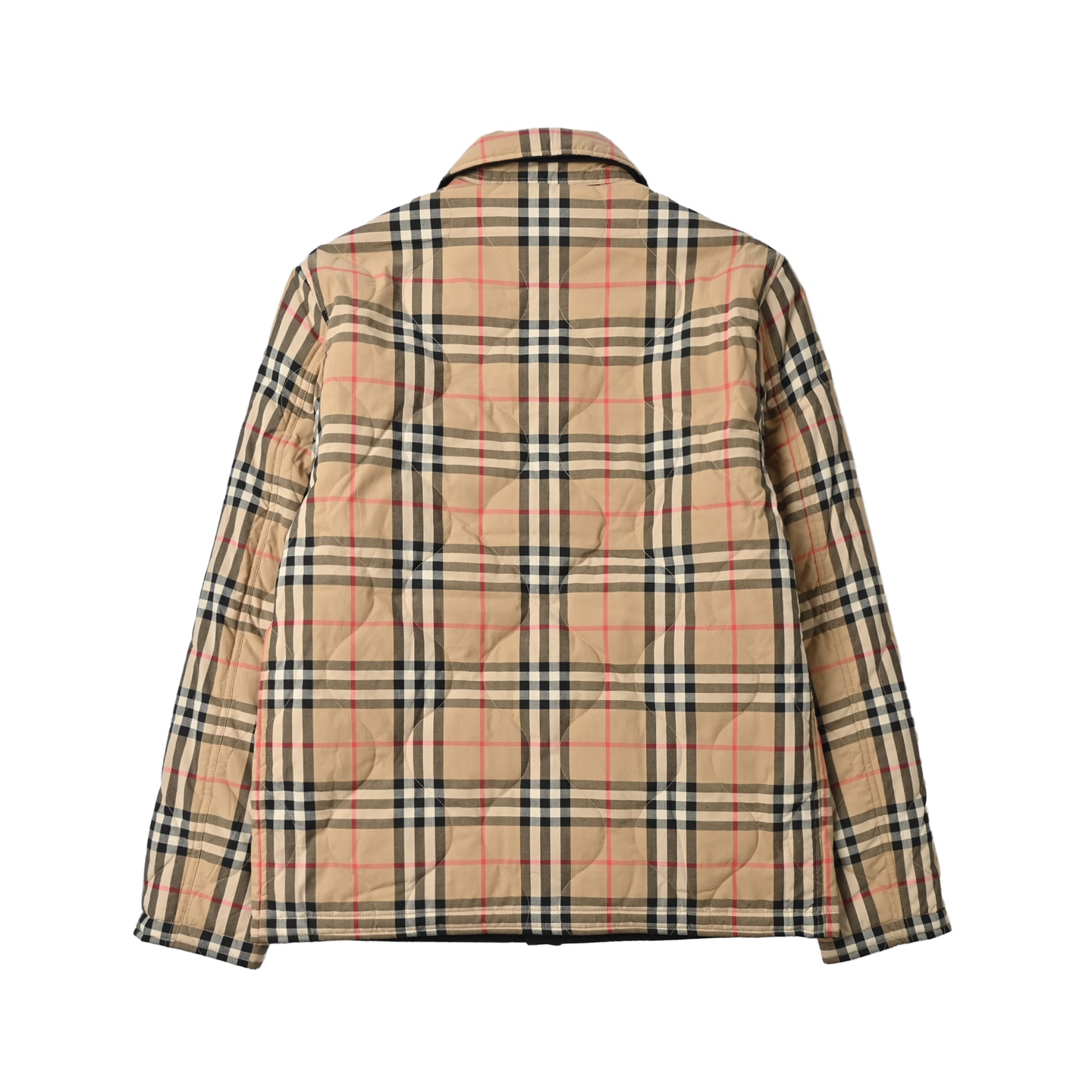 Burberry巴宝莉菱形绗缝立领棉服 菱形口袋棉服Burberry这款男士菱形绗缝立领棉服
