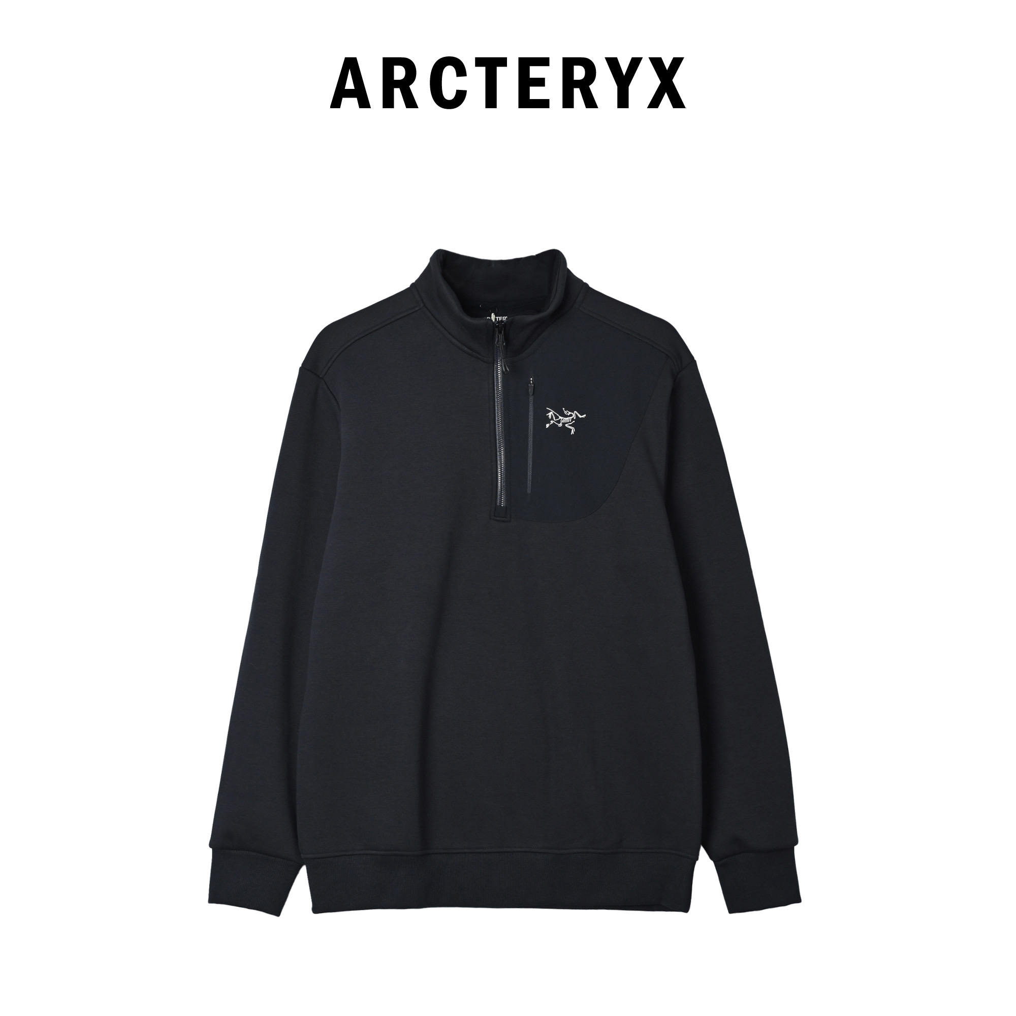 本地自取💰230
ARC,TERYX /始祖鸟内里加绒保暖半拉链复合奥粒绒轻柔舒适半拉链运动套头衫
【全网最好面料版本·超级舒服高档！随意对比！喜欢高货的来】
半拉链套头立领设计！日常百搭易穿搭，胸前隐形口袋
采用质地柔软高级斐乐棉复合奥粒绒面料制作，面料触感细腻，柔软舒适，亲肤保暖。
简约基础版型，不挑身形，适合多身形穿着！
颜色：黑色 藏青
031 尺码L一4XL
  【常规建议适合大部分人 可根据自身穿衣习惯自选】