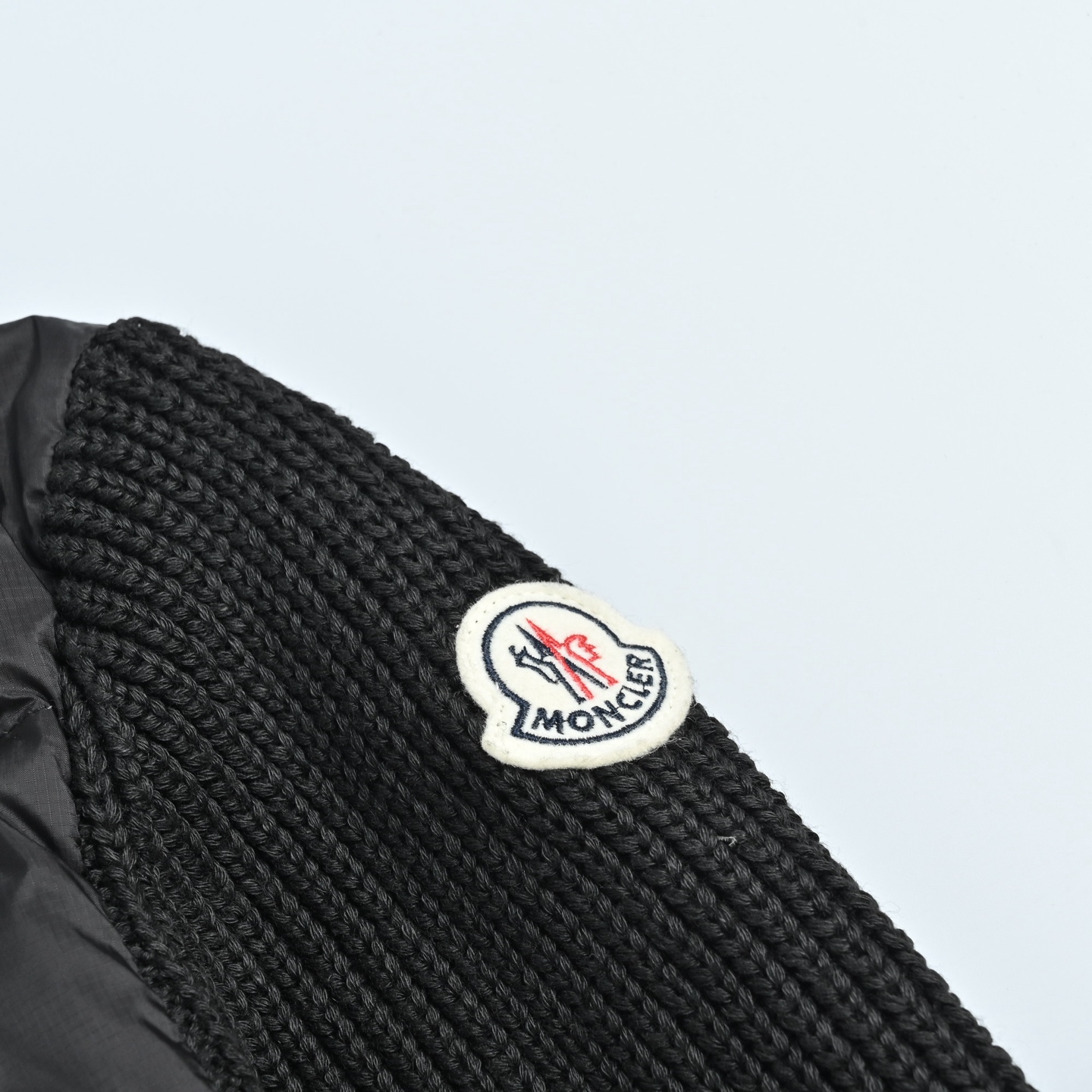 Moncler 蒙口八格袖标针织羽绒服 Moncler Cardigan男士羽绒服 军绿色