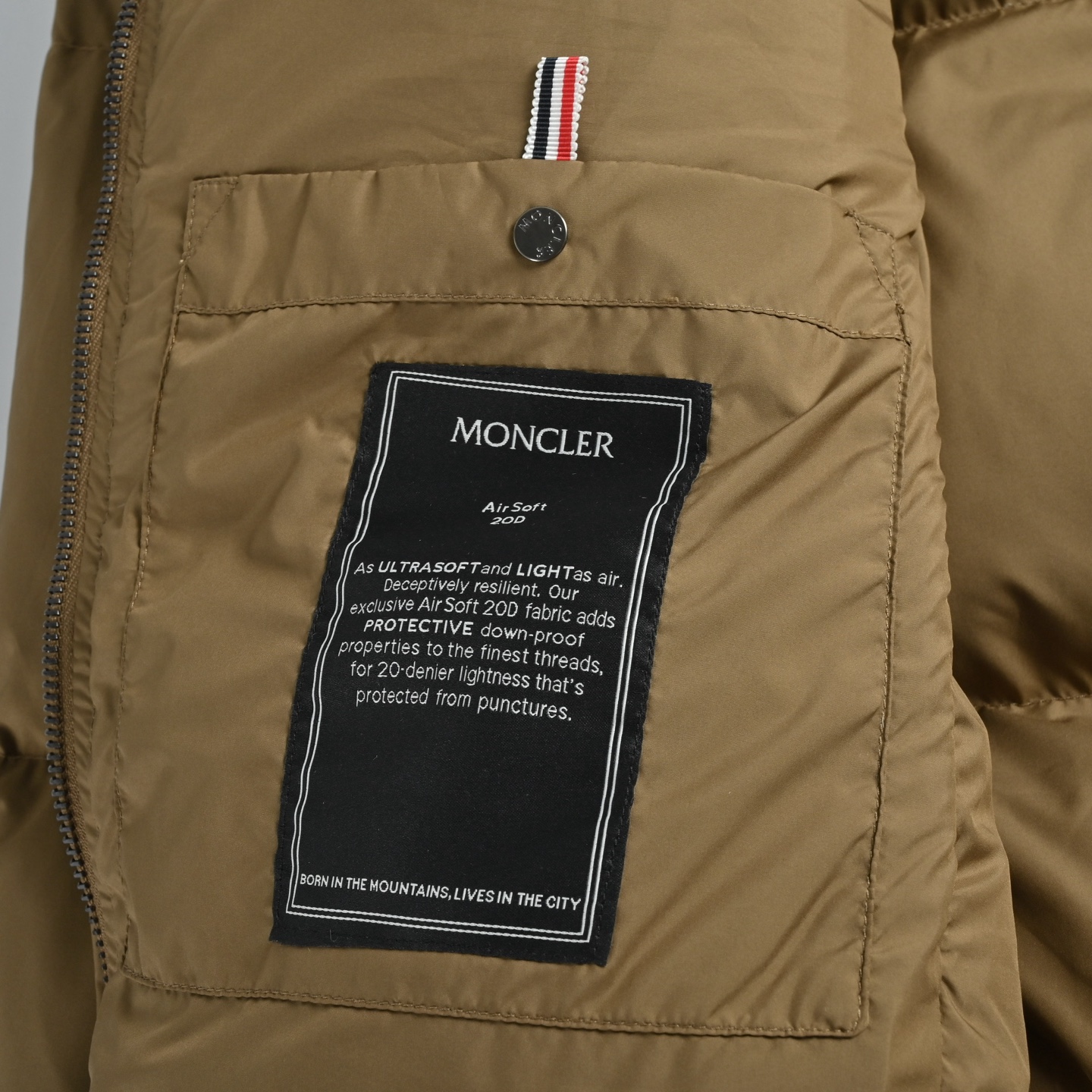 Moncler蒙口公文包口袋立领羽绒服 盟可睐Chinon男士羽绒服 2025秋冬新款
