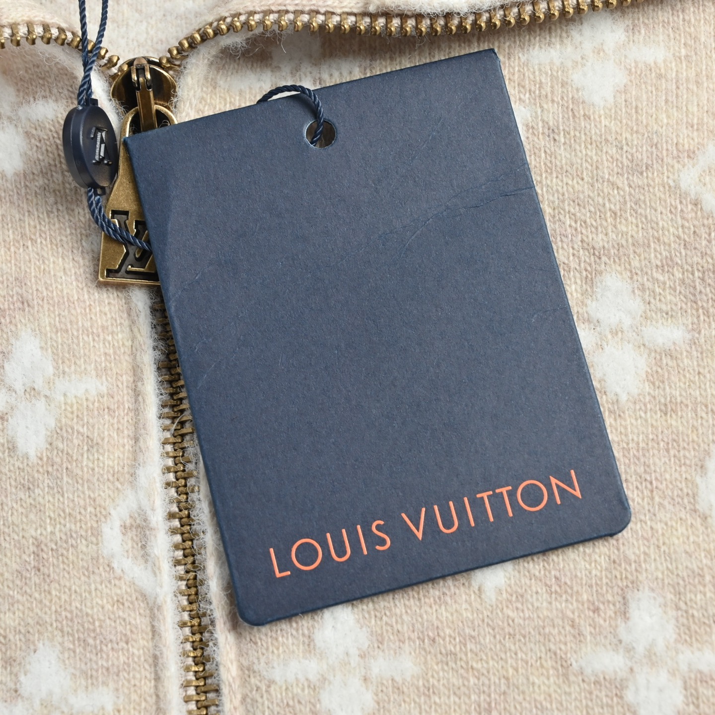 Louis Vuitton路易威登SKI滑雪系列半拉链毛衣