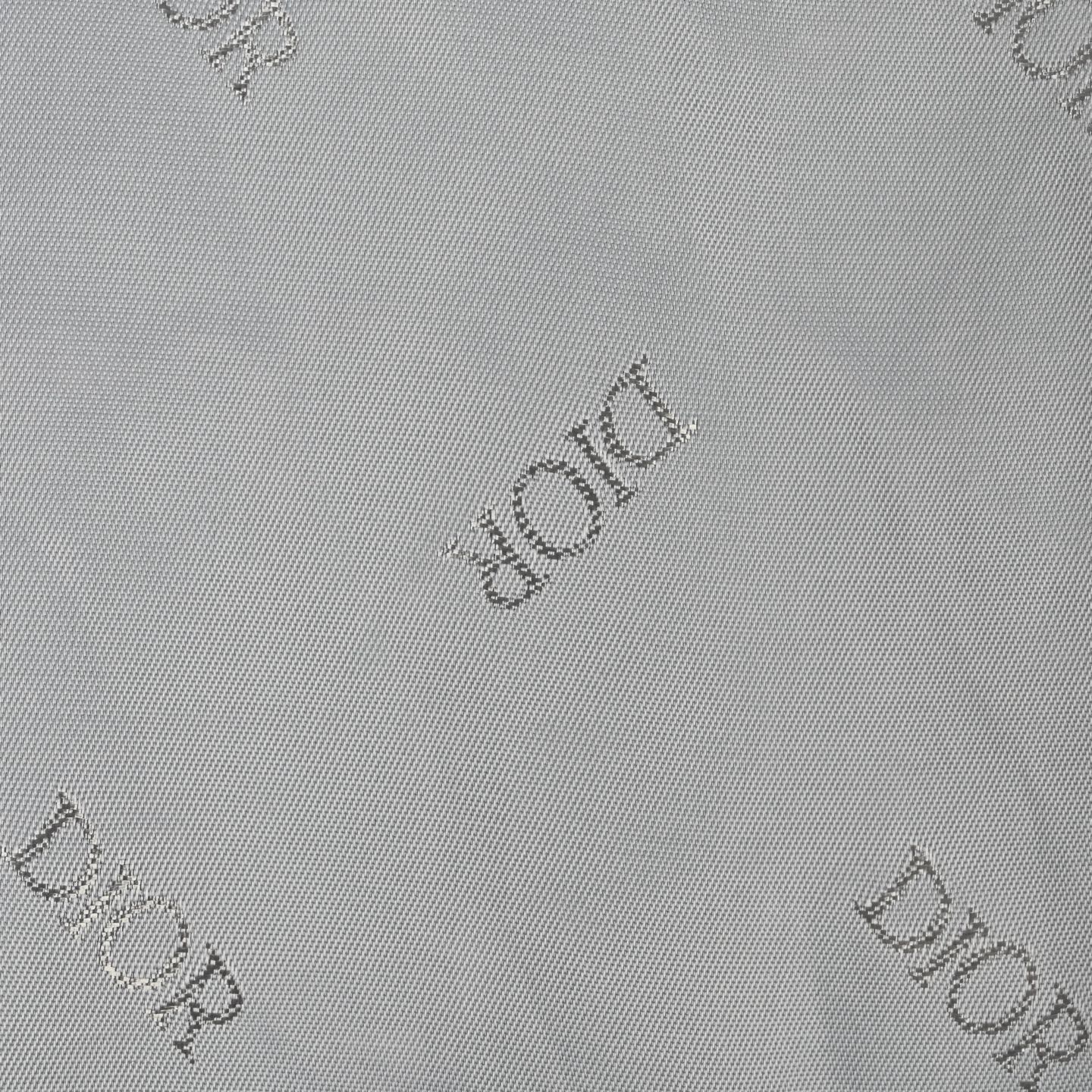 Dior迪奥灰色拼接羊皮刺绣棒球服