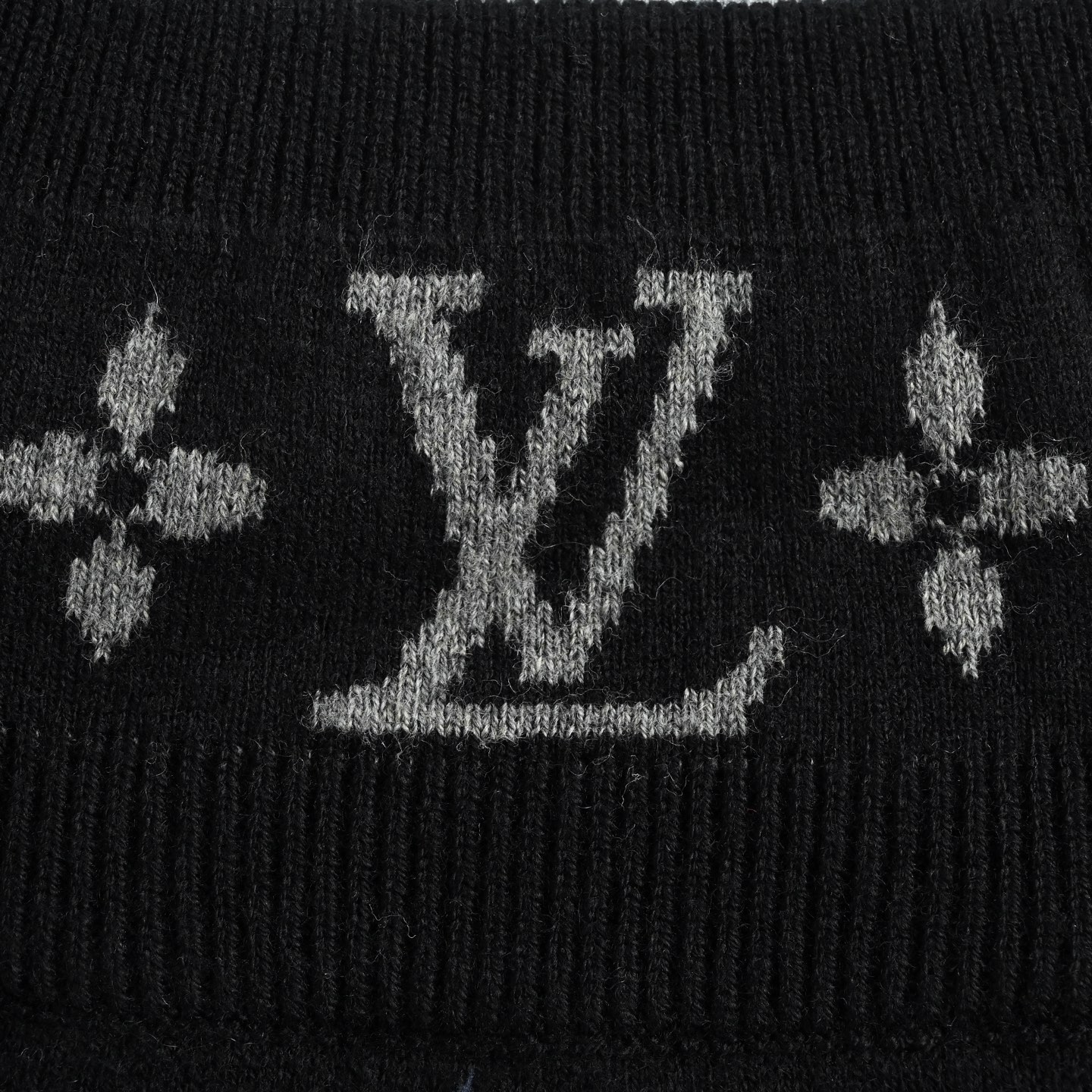 Louis Vuitton 路易威登 25SS 提花螺纹立领拉链毛织外套