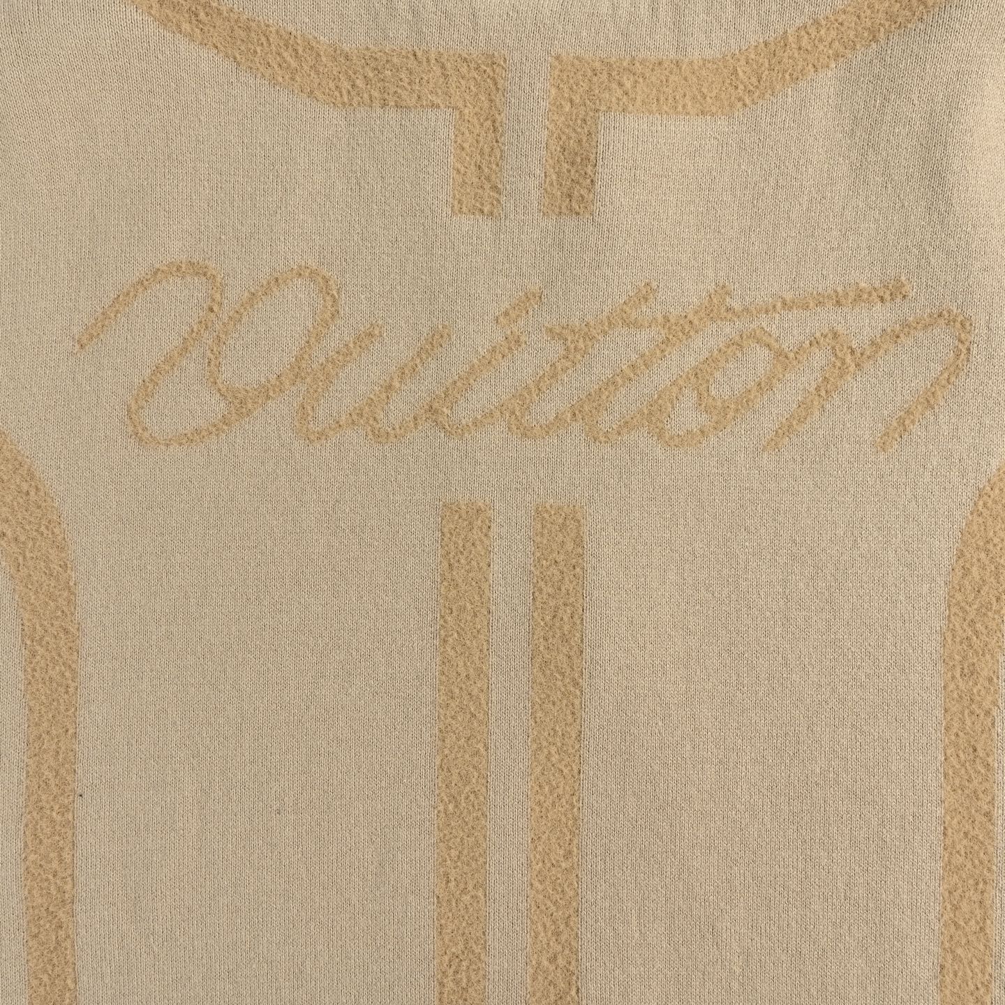 Louis Vuitton路易威登SS26早春针织提花拉链外套