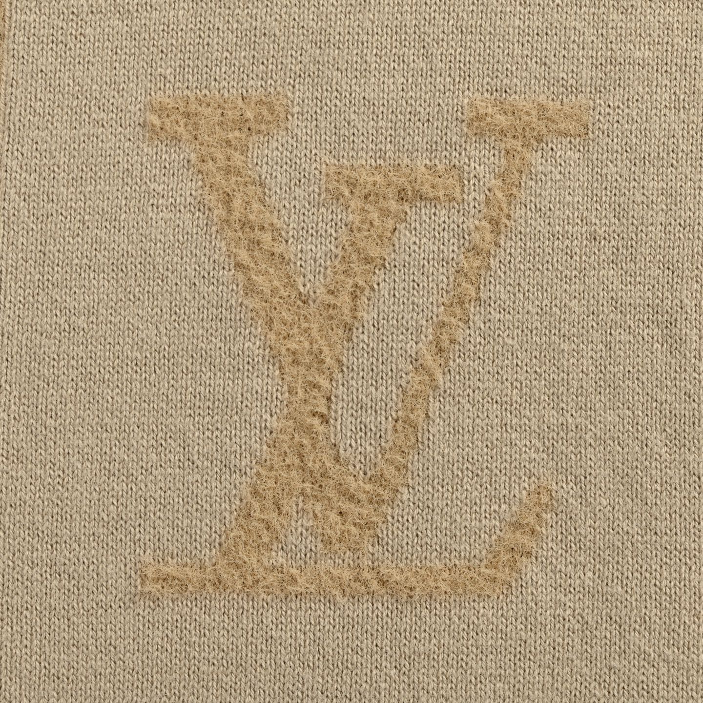 Louis Vuitton路易威登SS26早春针织提花拉链外套