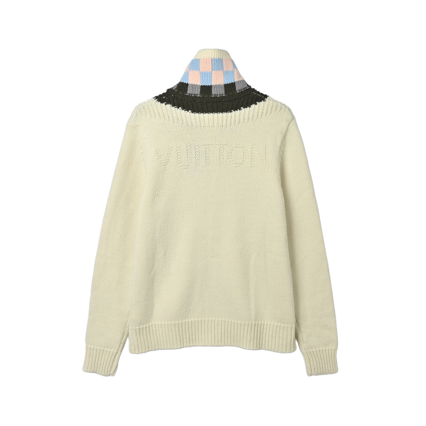 Louis Vuitton路易威登1V26SS格纹领针织拉链外套-Chinese UA Cheap High Quatity Brand Clothes Bags handbags Sneakers wholesale wholesaler seller from China Factory suppliers Fashion Clothing Shoes best Quality Beautiful Price Louis Vuitton路易威登1V26SS格纹领针织拉链外套