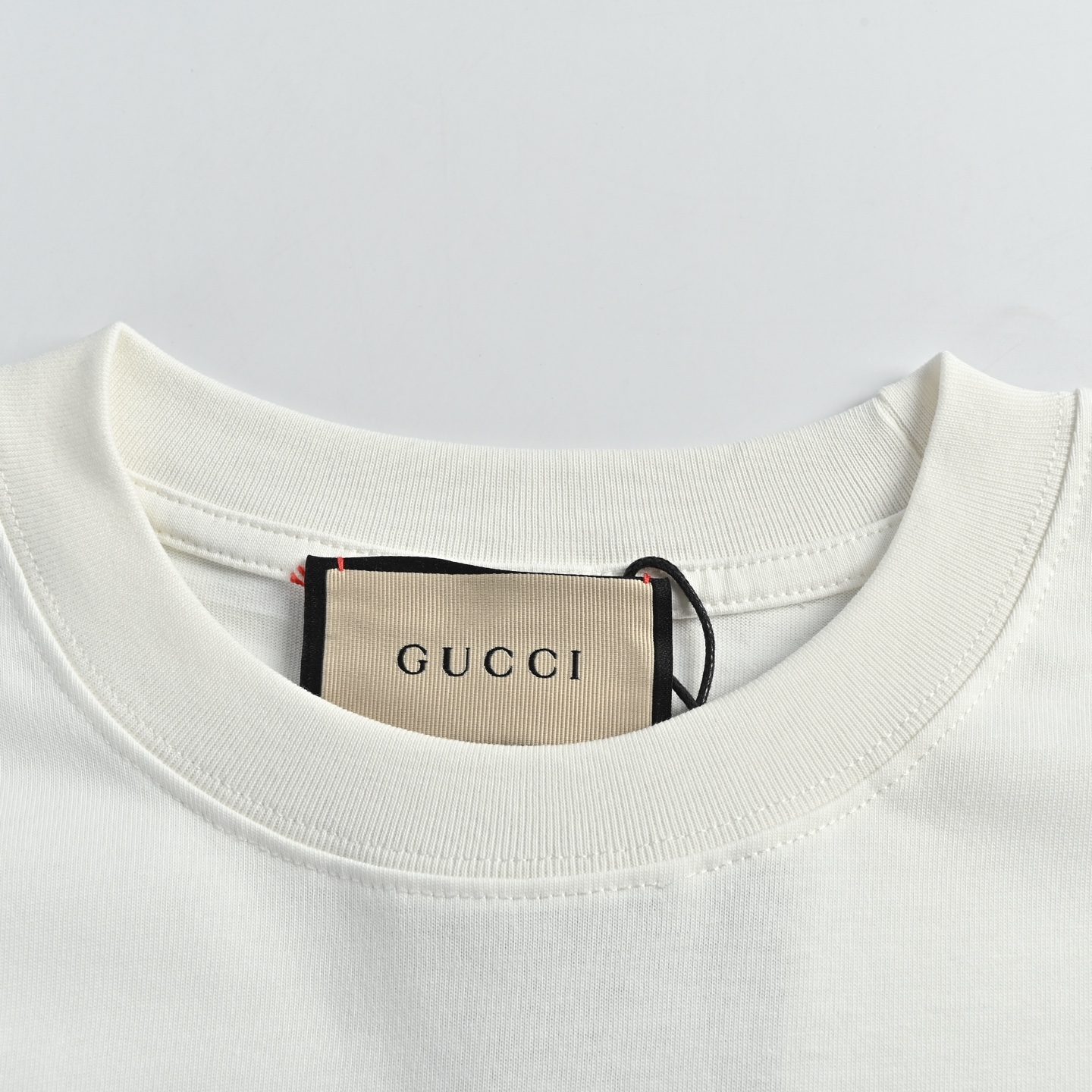 Gucci古驰藤蔓双G互扣印花短袖 Gucci新品 早春系列高克重短袖