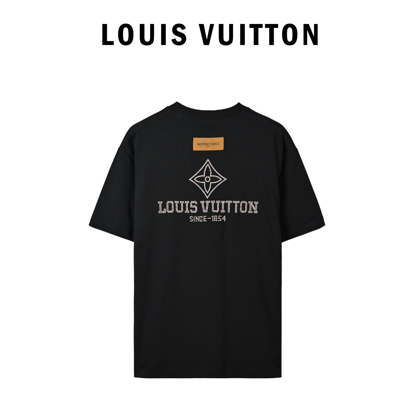 Louis Vuitton路易威登彩色四叶草刺绣短袖
