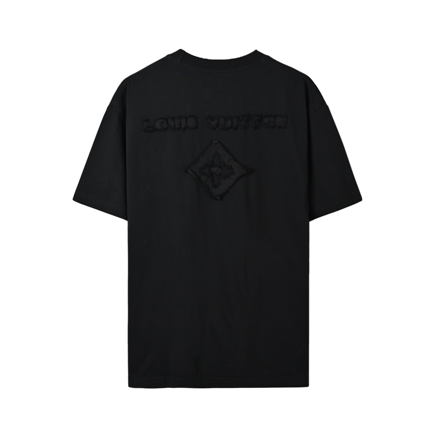 Louis Vuitton路易威登 前后贴布logo短袖-Chinese UA Cheap High Quatity Brand Clothes Bags handbags Sneakers wholesale wholesaler seller from China Factory suppliers Fashion Clothing Shoes best Quality Beautiful Price Louis Vuitton路易威登 前后贴布logo短袖