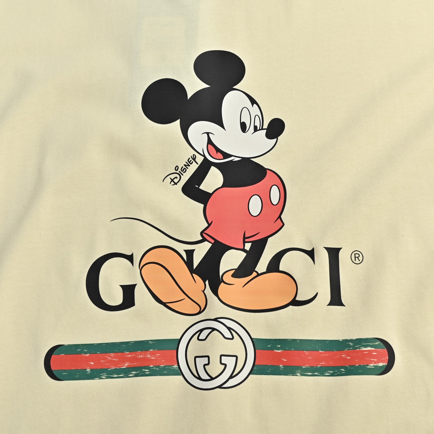 Gucci & Disney 米奇印花短袖