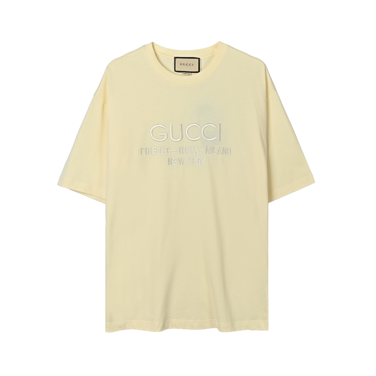 Gucci 古驰经典logo刺绣字母短袖 Gucci 古驰经典logo刺绣字母短袖