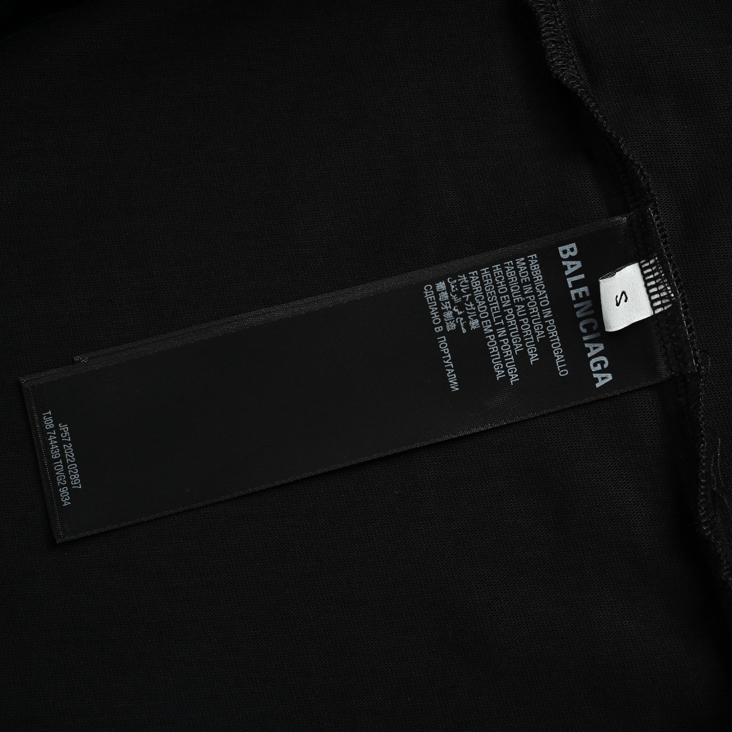 Balenciaga巴黎世家 前后字母印花短袖