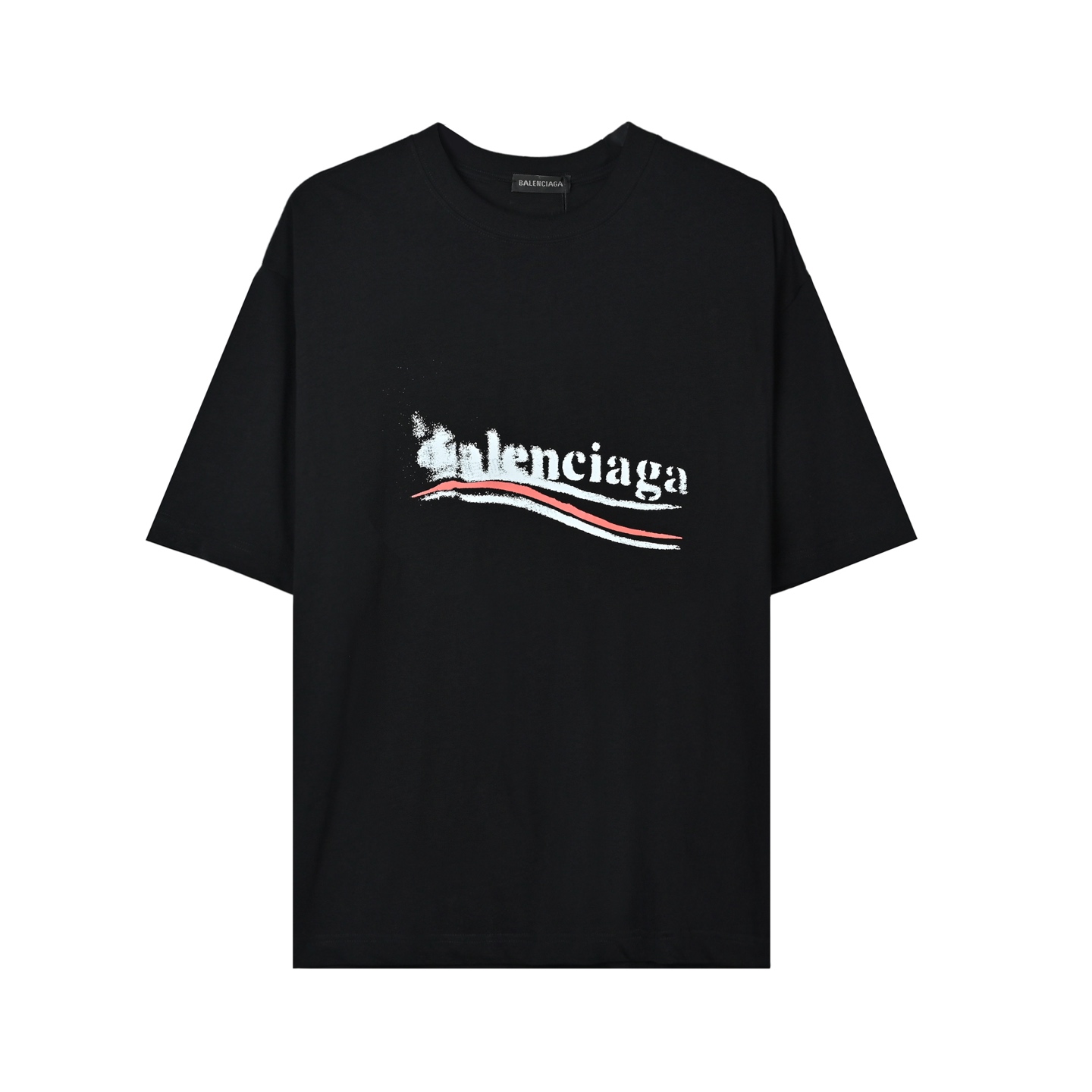 Balenciaga 巴黎世家 24ss 模糊可乐印花短袖