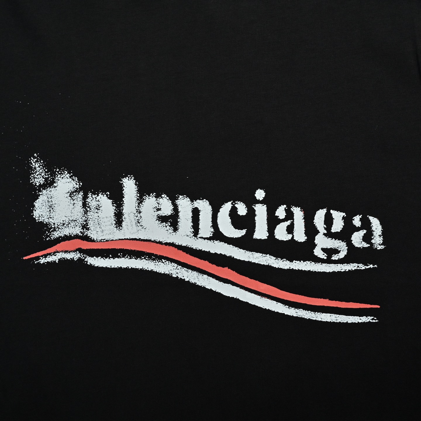 Balenciaga 巴黎世家 24ss 模糊可乐印花短袖