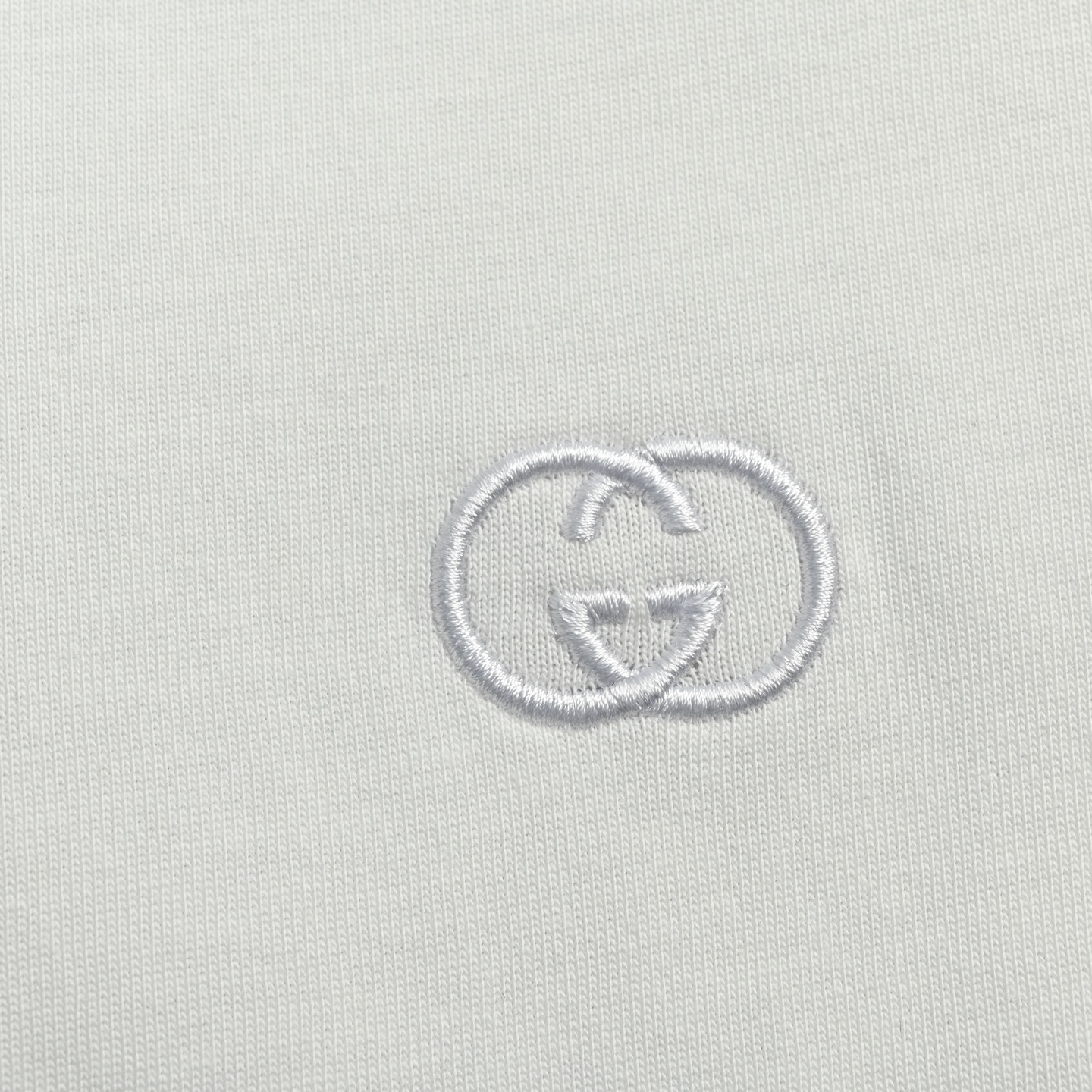 GUCCI古驰GUC 小标互扣刺绣短袖T恤