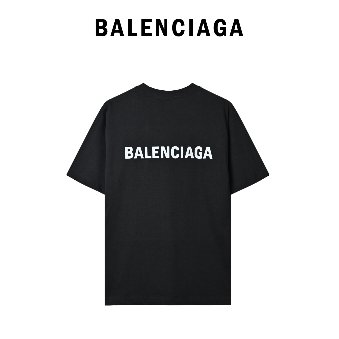 Balenciaga巴黎世家 前后字母印花短袖T恤-Chinese wholesaler seller Clothes Bags handbags wholesale Shoes High Quatity wholesaler seller Cheap Sneakers from China Factory Chinese suppliers china wholesale clothing wholesaler seller Balenciaga巴黎世家 前后字母印花短袖T恤