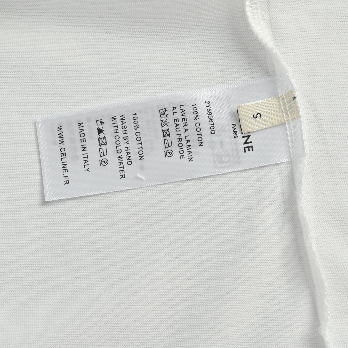 Celine 赛琳复古方框字幕印花短袖-Chinese UA Cheap High Quatity Brand Clothes Bags handbags Sneakers wholesale wholesaler seller from China Factory suppliers Fashion Clothing Shoes best Quality Beautiful Price Celine 赛琳复古方框字幕印花短袖