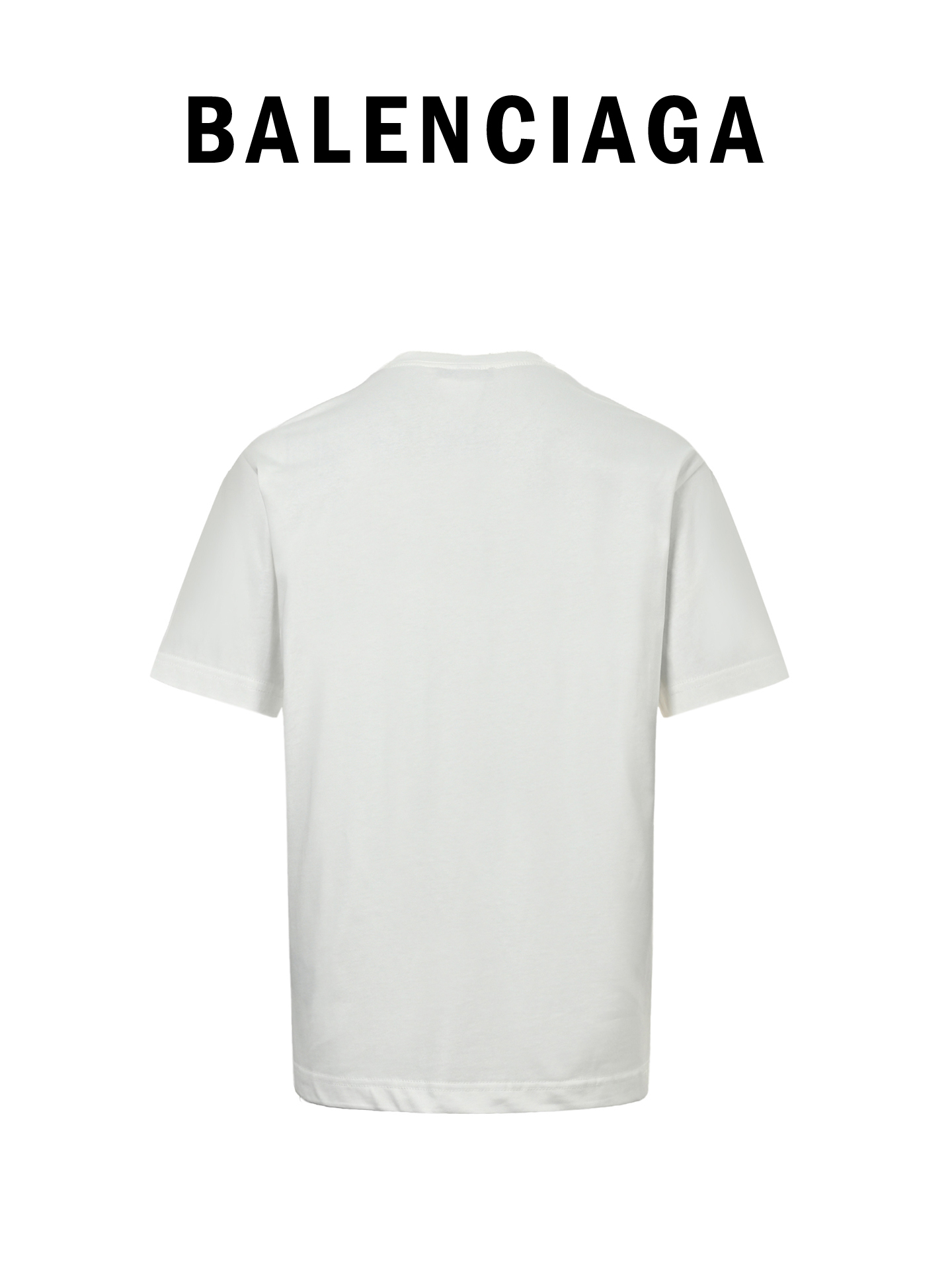 Balenciaga巴黎世家 蓝圆环字母印花短袖-Chinese UA Cheap High Quatity Brand Clothes Bags handbags Sneakers wholesale wholesaler seller from China Factory suppliers Fashion Clothing Shoes best Quality Beautiful Price Balenciaga巴黎世家 蓝圆环字母印花短袖