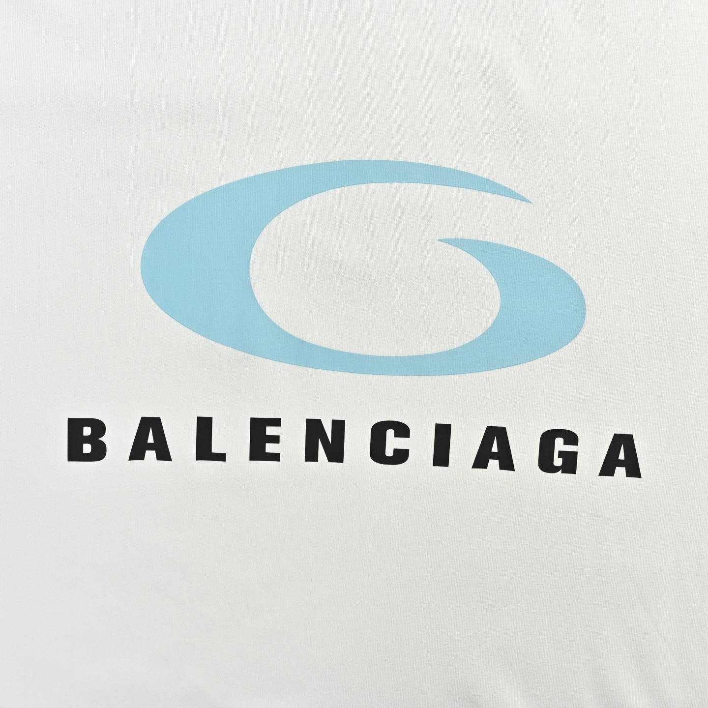 Balenciaga巴黎世家 蓝圆环字母印花短袖-Chinese UA Cheap High Quatity Brand Clothes Bags handbags Sneakers wholesale wholesaler seller from China Factory suppliers Fashion Clothing Shoes best Quality Beautiful Price Balenciaga巴黎世家 蓝圆环字母印花短袖