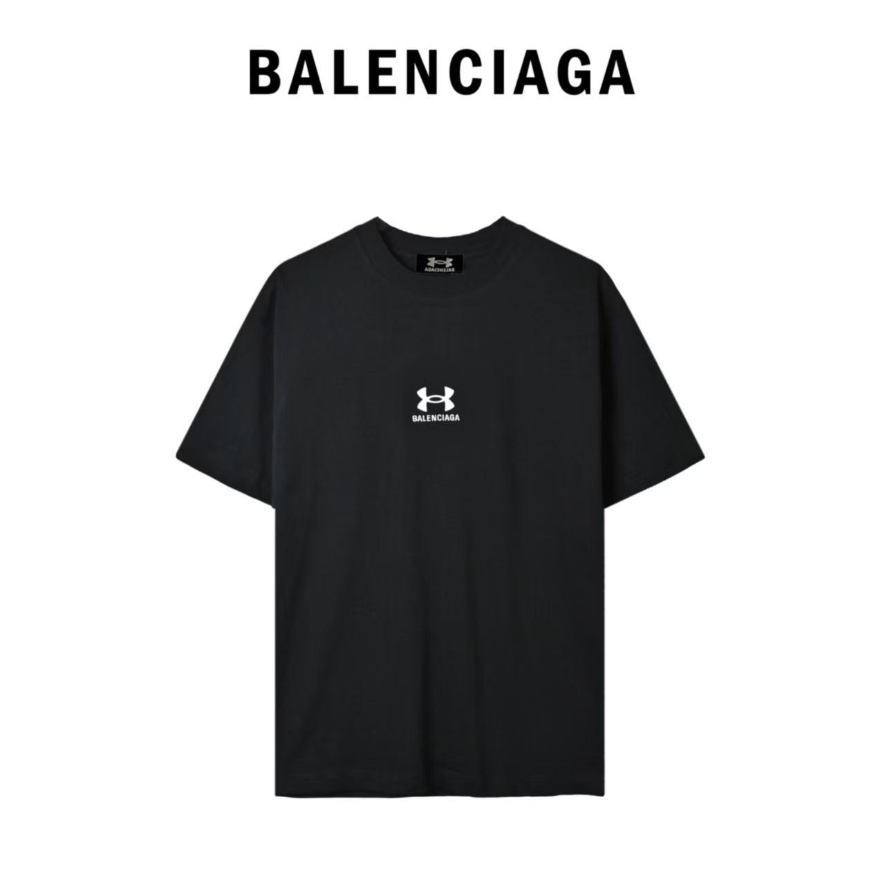 Balenciaga/巴黎世家 24ss 安德玛联名刺绣logo短袖