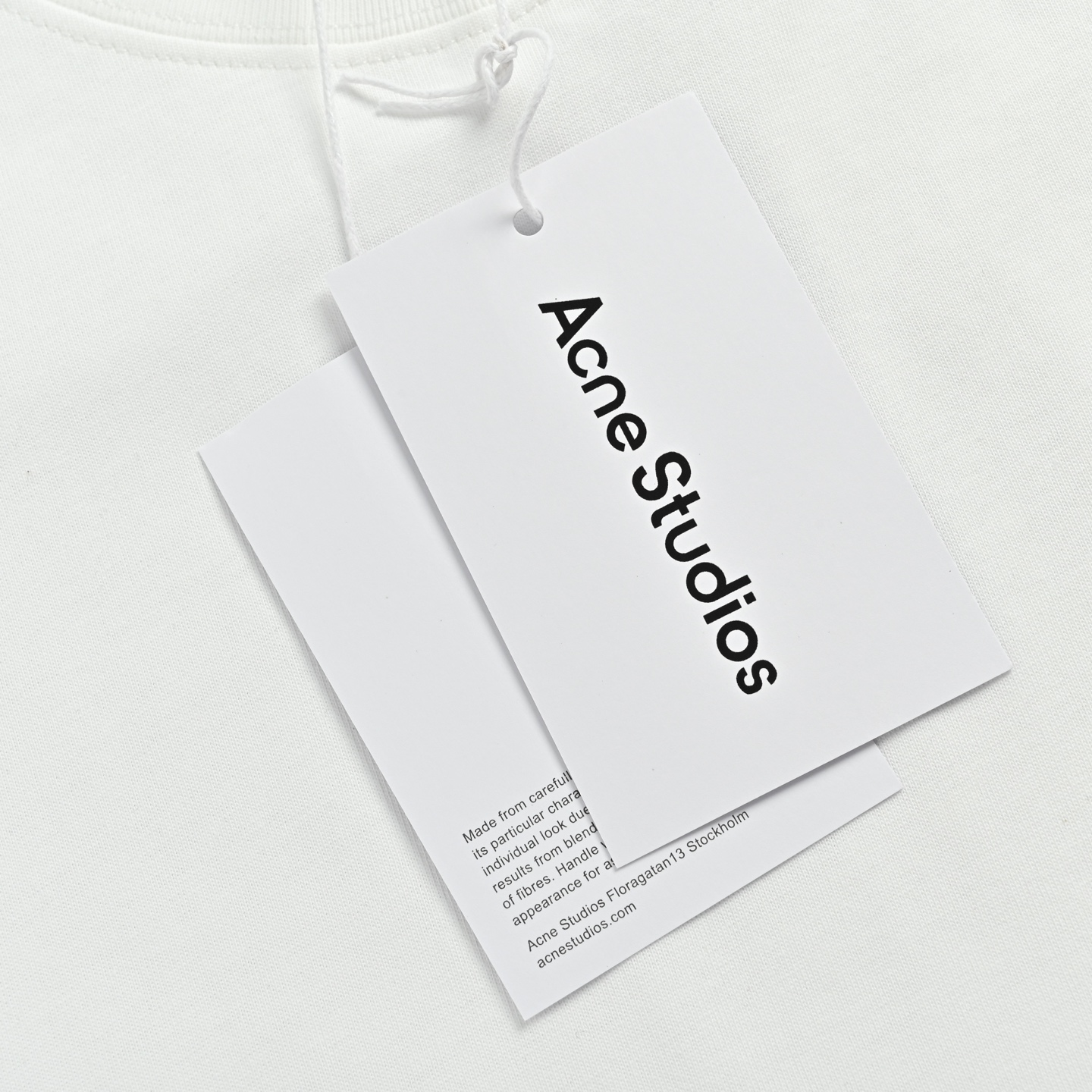 Acne studios 圆圈logo印花短袖 艾克妮 26ss 春夏系列 微标短袖T恤