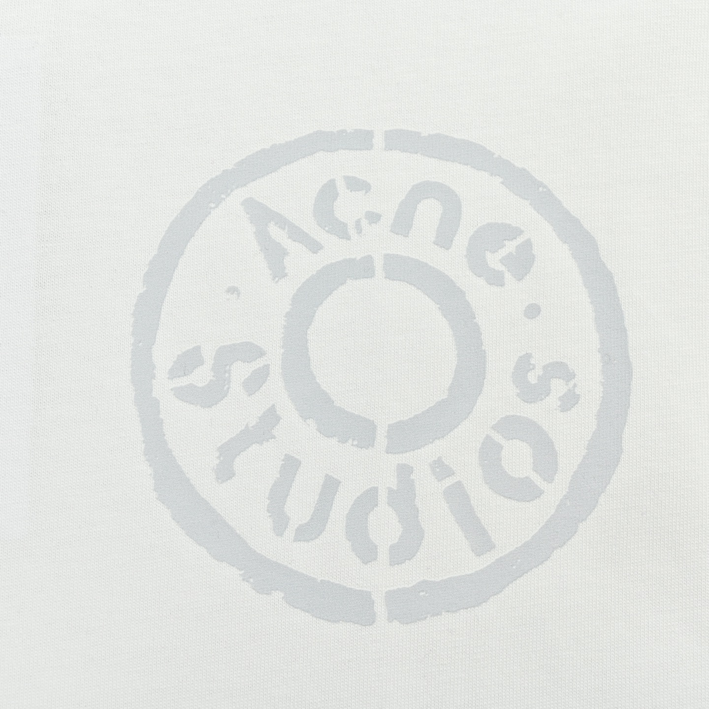 Acne studios 圆圈logo印花短袖 艾克妮 26ss 春夏系列 微标短袖T恤