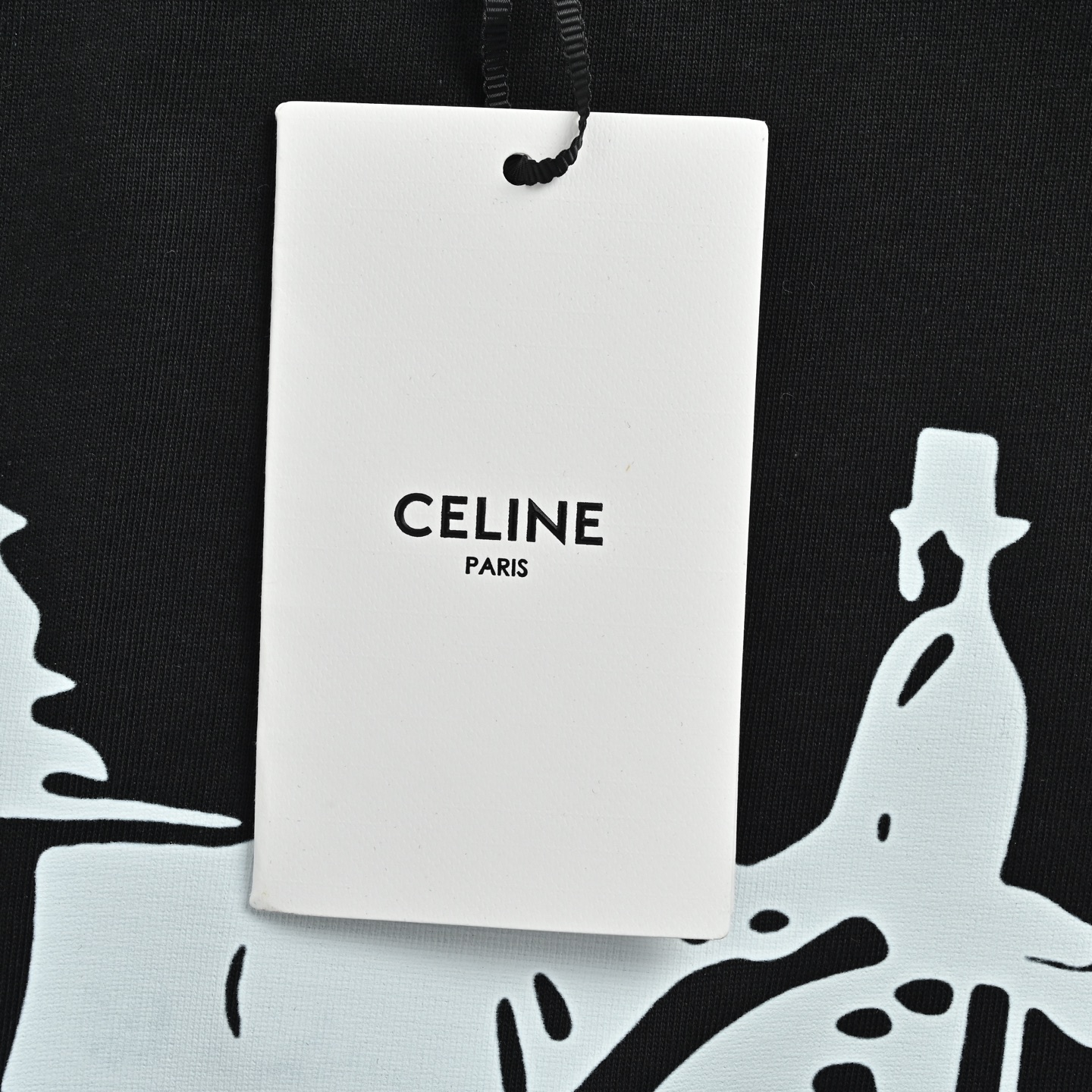 CELINE赛琳 26ss 马车标识印花短袖T恤