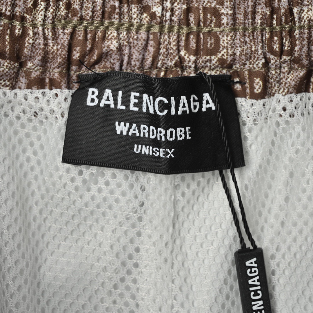 Balenciaga 巴黎世家 小G字母沙滩短裤