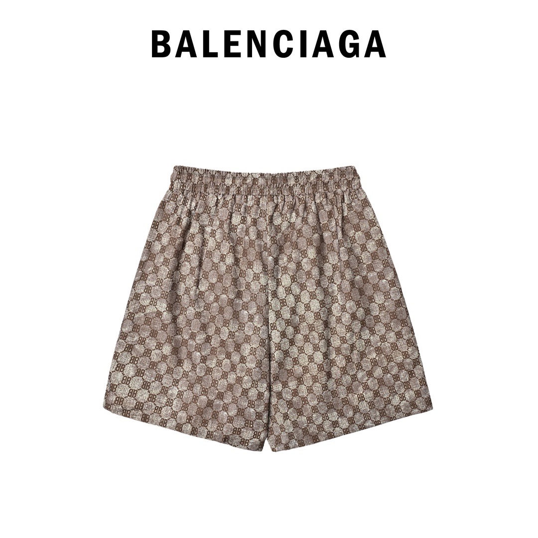 Balenciaga 巴黎世家 小G字母沙滩短裤