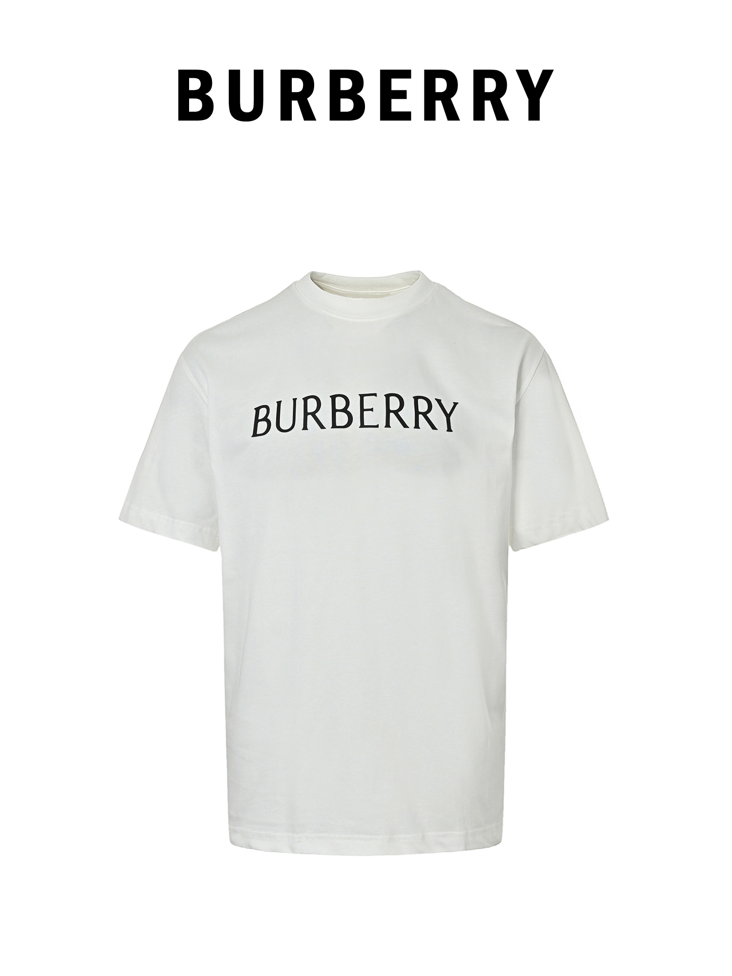 Burberry巴宝莉 经典硅胶字母立体印花短袖 Burberry巴宝莉 经典硅胶字母立体印花短袖