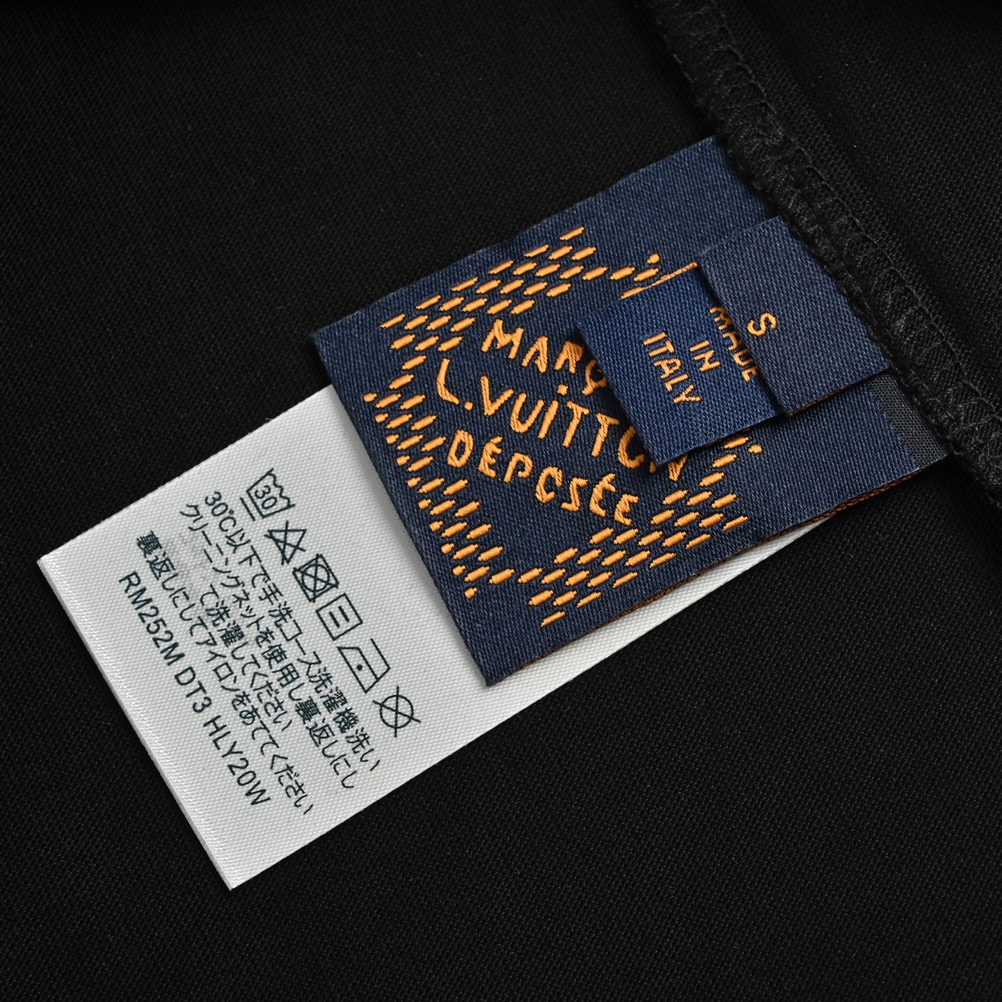 Louis Vuitton/路易威登 25ss 菲董设计秀场员工服短袖