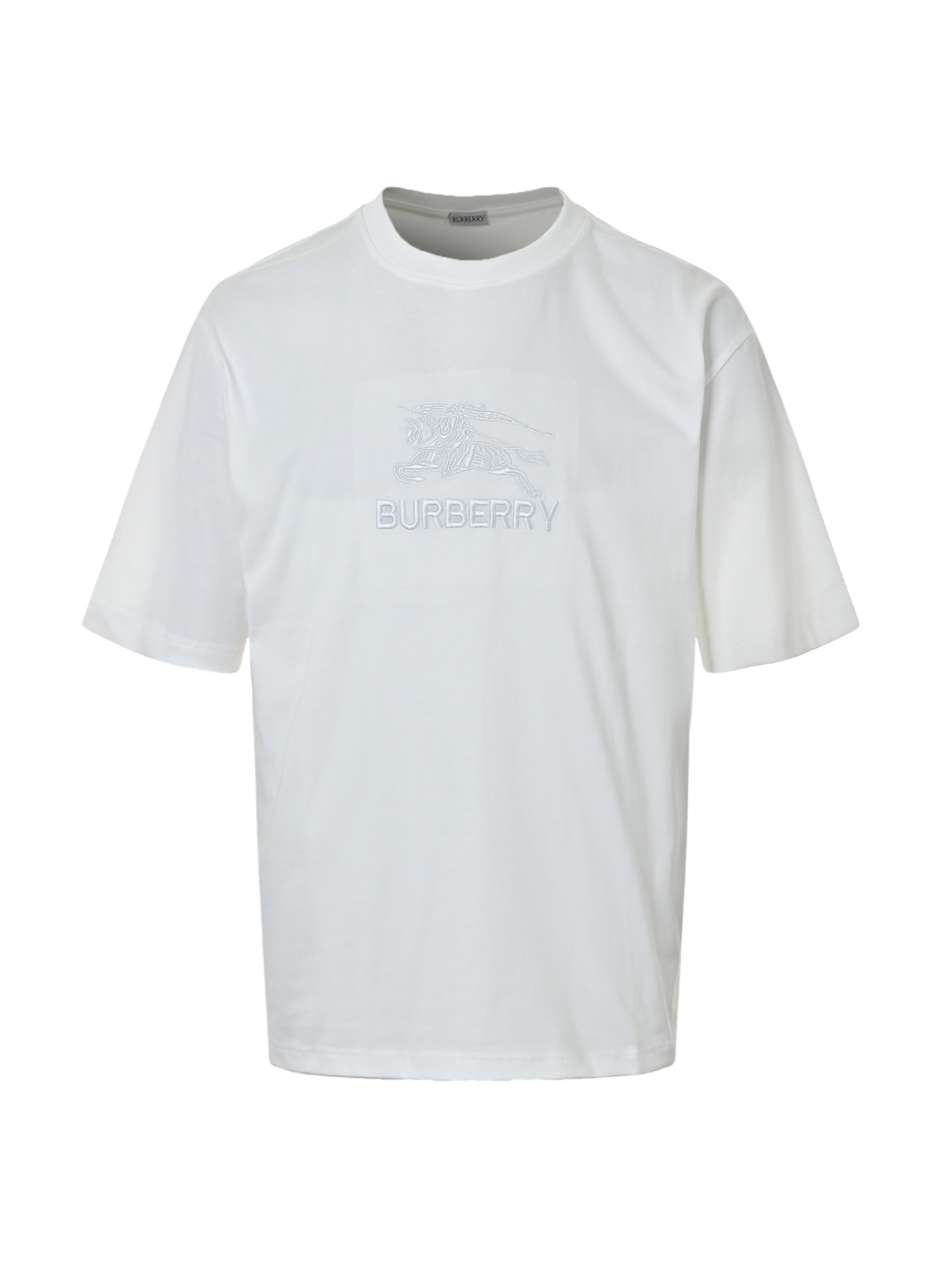 Burberry 巴宝莉 骑士战马刺绣字母短袖T恤-Top High Quatity Cheap Sneakers Fashion Clothing Clothes Bags handbags Shoes of all Brand wholesale With The best Quality And Beautiful Price from China Factory Chinese suppliers wholesaler seller Burberry 巴宝莉 骑士战马刺绣字母短袖T恤