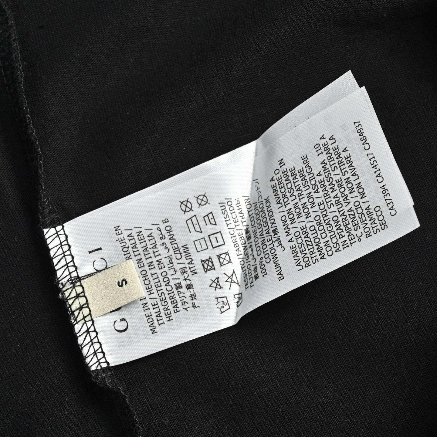 Gucci/古驰 23ss 渐变闪电字母印花短袖-Chinese UA Cheap High Quatity Brand Clothes Bags handbags Sneakers wholesale wholesaler seller from China Factory suppliers Fashion Clothing Shoes best Quality Beautiful Price Gucci/古驰 23ss 渐变闪电字母印花短袖