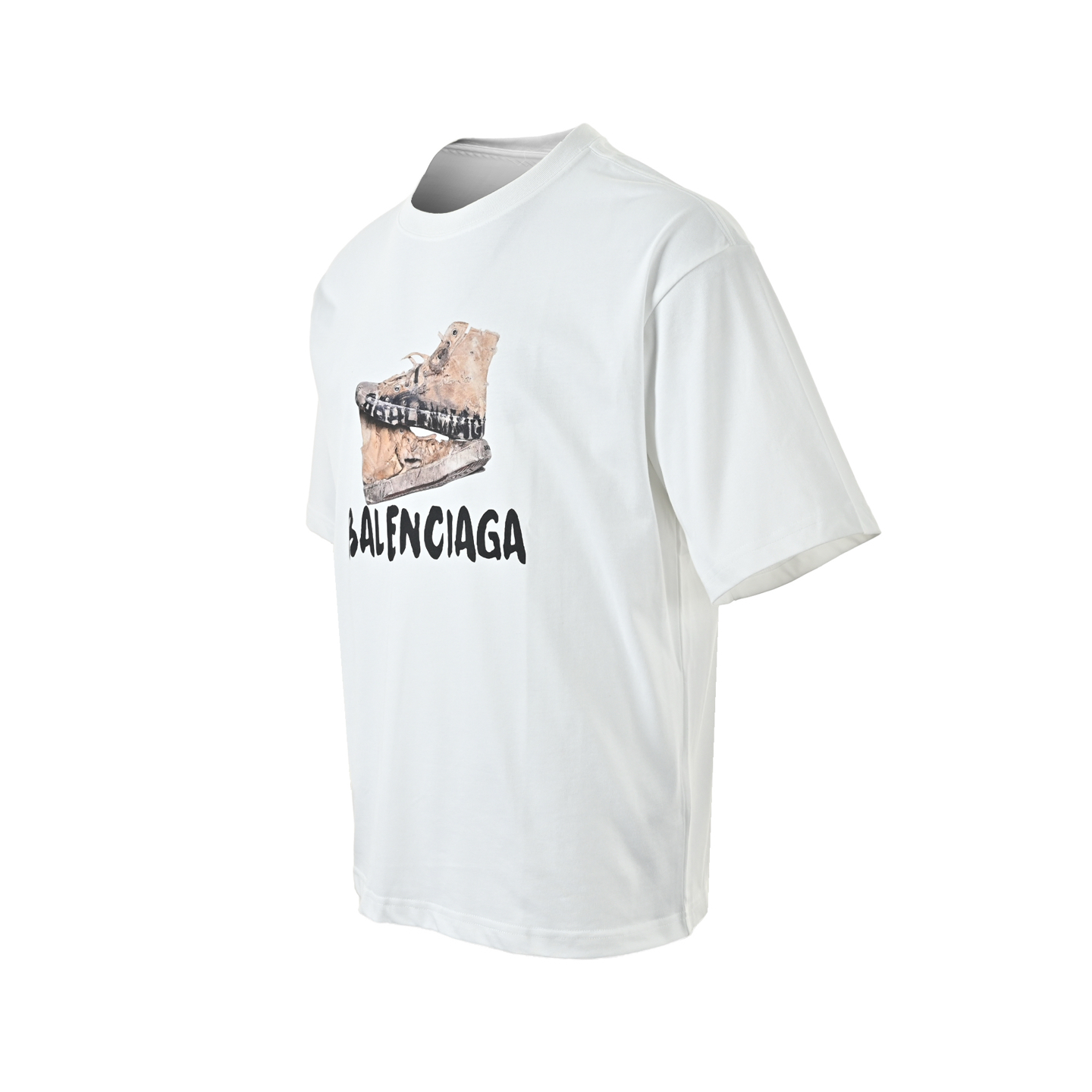 Balenciaga/巴黎世家 25ss 做旧鞋子新花短袖-Chinese UA Cheap High Quatity Brand Clothes Bags handbags Sneakers wholesale wholesaler seller from China Factory suppliers Fashion Clothing Shoes best Quality Beautiful Price Balenciaga/巴黎世家 25ss 做旧鞋子新花短袖
