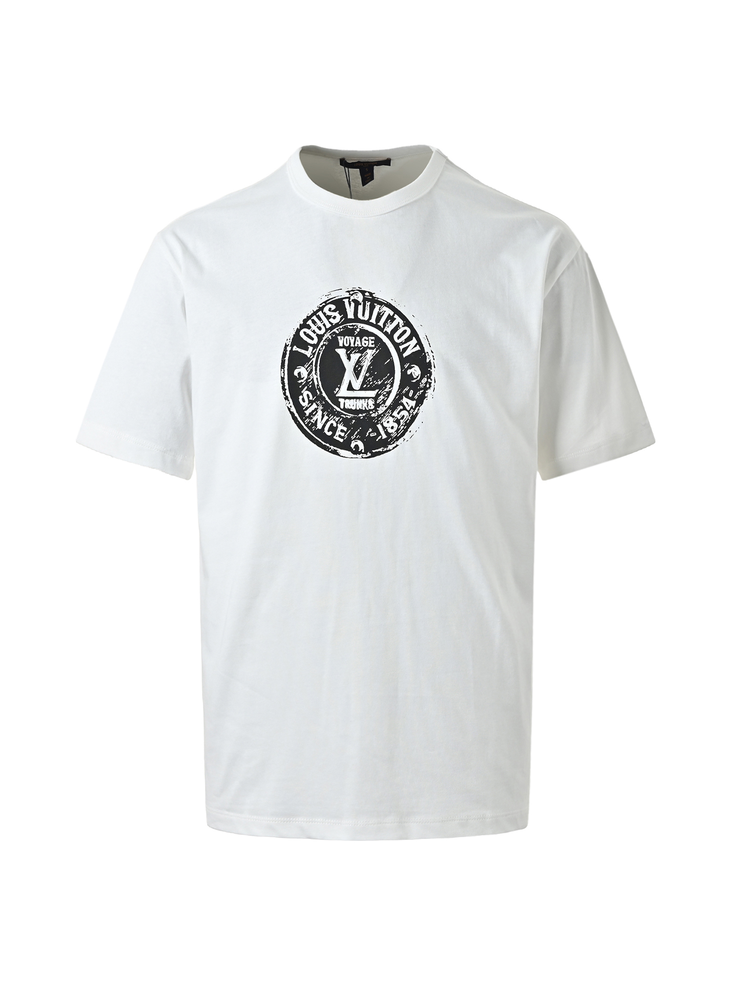 Louis Vuitton/路易威登 25ss 做旧圆圈印花短袖
