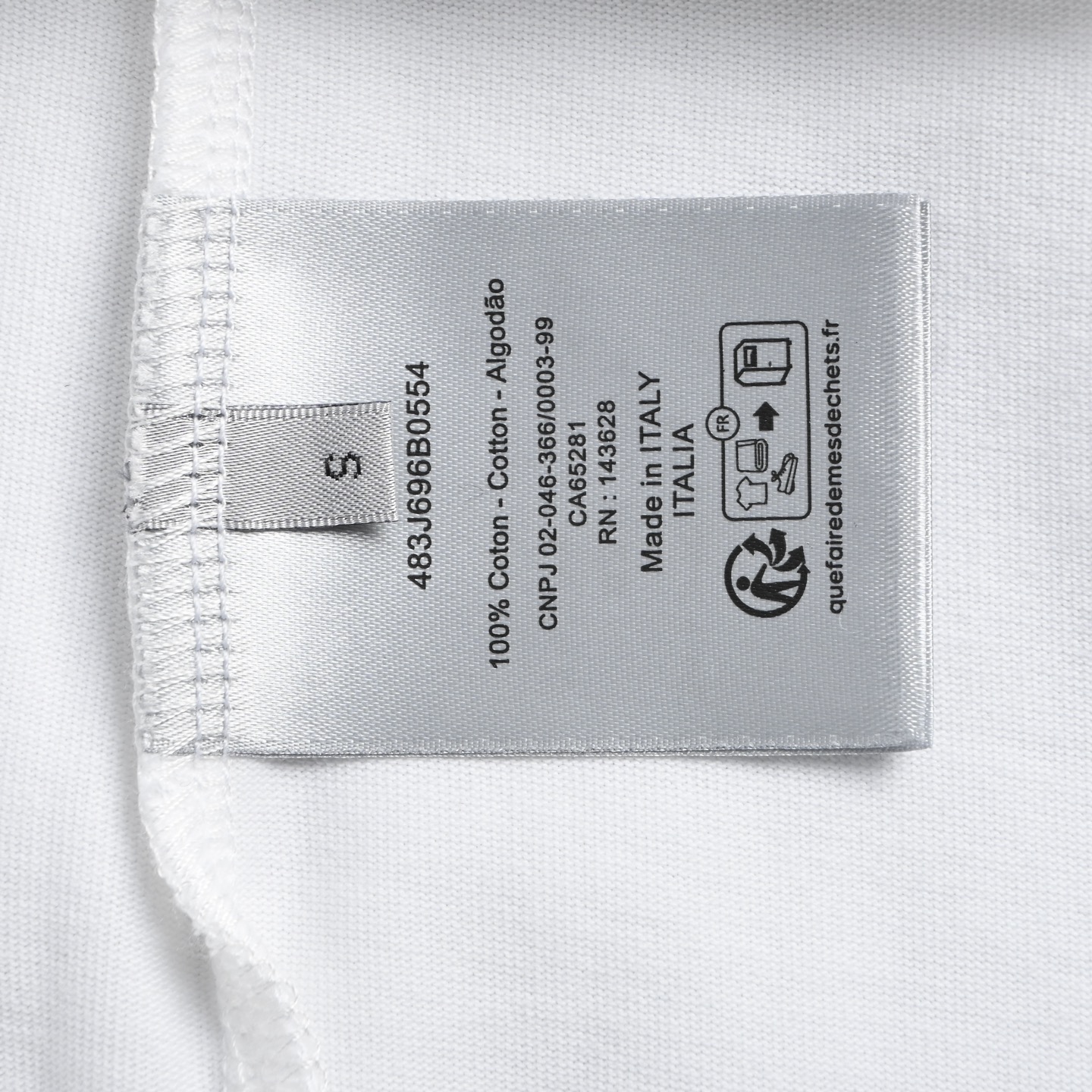 Dior 迪奥 前后彩色logo刺绣短袖 花卉刺绣字母 经典的胸前大立体刺绣LOGO打造