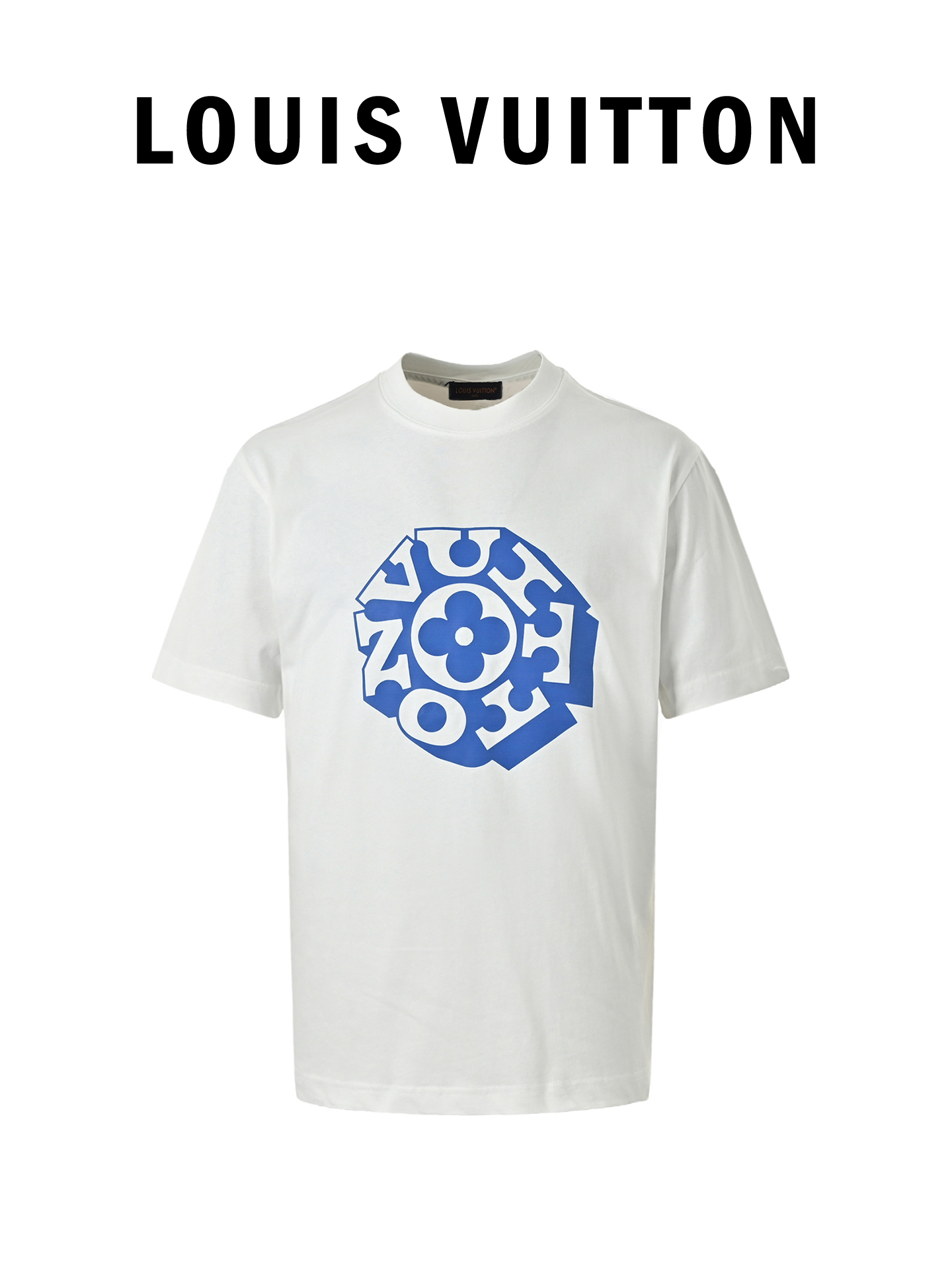 Louis Vuitton/路易威登 25ss 字母花卉印花短袖 Louis Vuitton/路易威登 25ss 字母花卉印花短袖