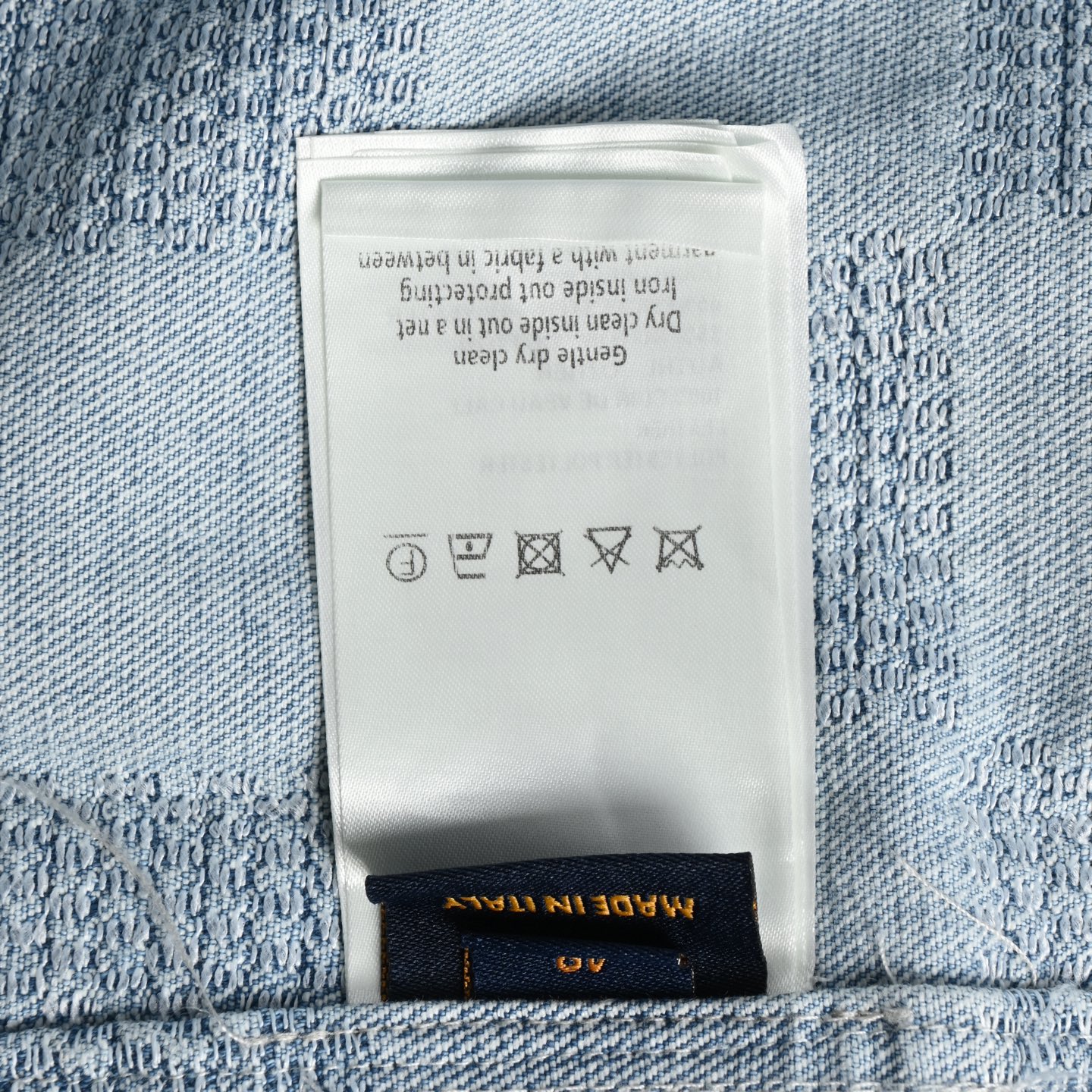 Louis Vuitton 路易威登 25ss满幅棋盘格套装牛仔短袖衬衫