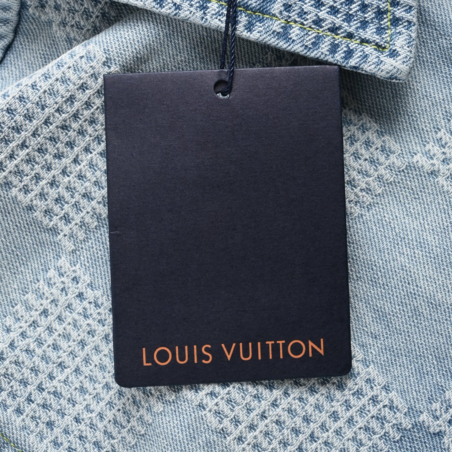 Louis Vuitton 路易威登 25ss满幅棋盘格套装牛仔短袖衬衫