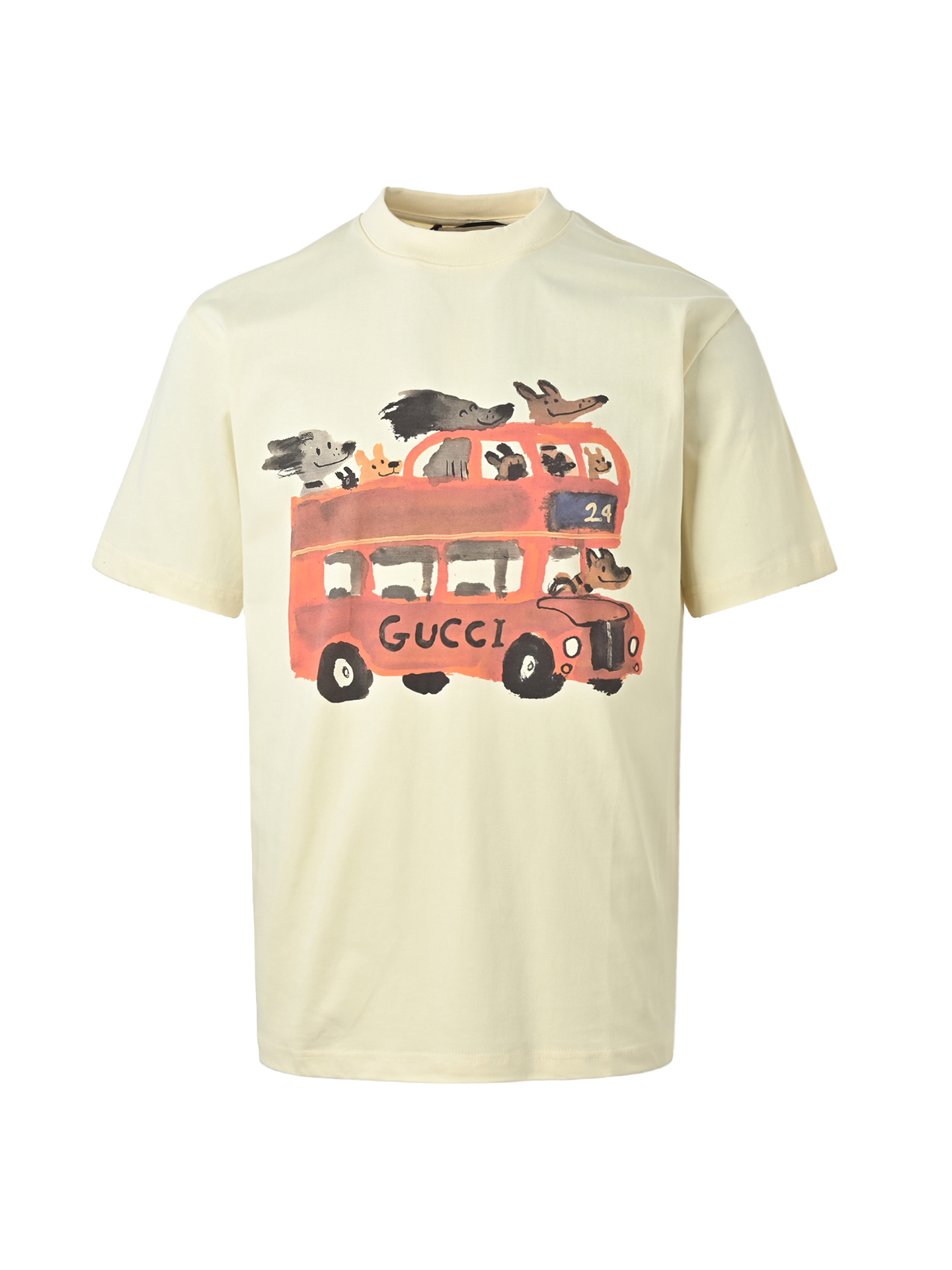 Gucci/古驰 26ss 趣味卡通系列短袖 Gucci新品 早春系列高克重短袖-Top High Quatity Cheap Sneakers Fashion Clothing Clothes Bags handbags Shoes of all Brand wholesale With The best Quality And Beautiful Price from China Factory Chinese suppliers wholesaler seller Gucci/古驰 26ss 趣味卡通系列短袖 Gucci新品 早春系列高克重短袖
