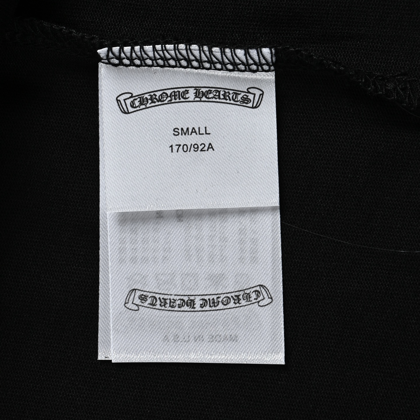 Chrome Hearts 克罗心 25ss梵文十字架印花圆领短袖T恤