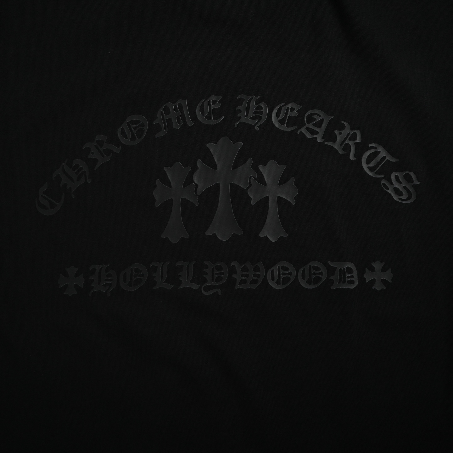 Chrome Hearts 克罗心 25ss梵文十字架印花圆领短袖T恤