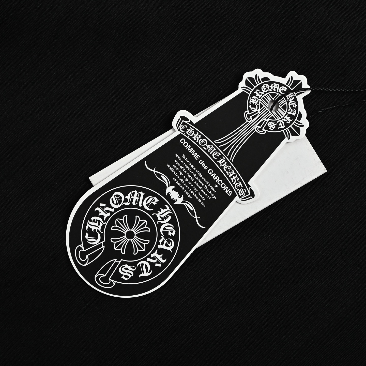 Chrome Hearts 克罗心 25ss梵文十字架印花圆领短袖T恤