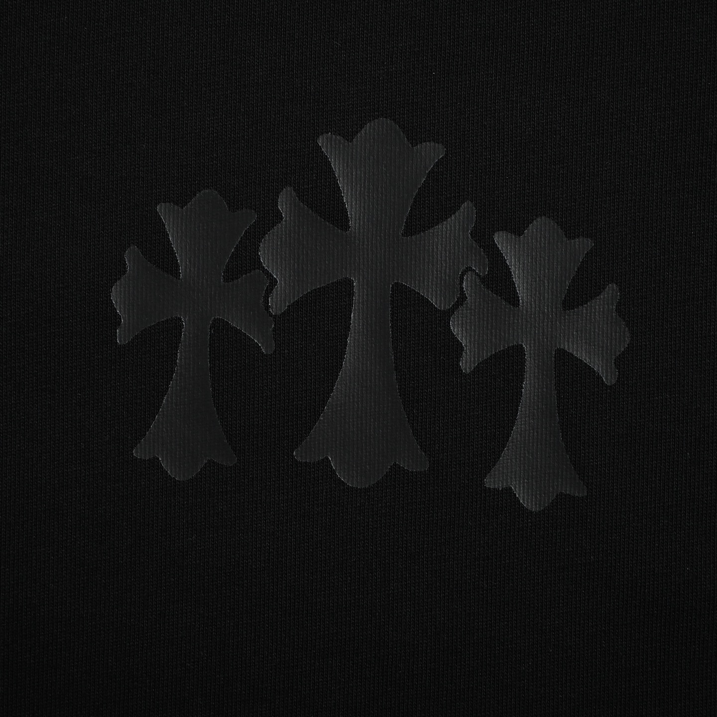 Chrome Hearts 克罗心 25ss梵文十字架印花圆领短袖T恤
